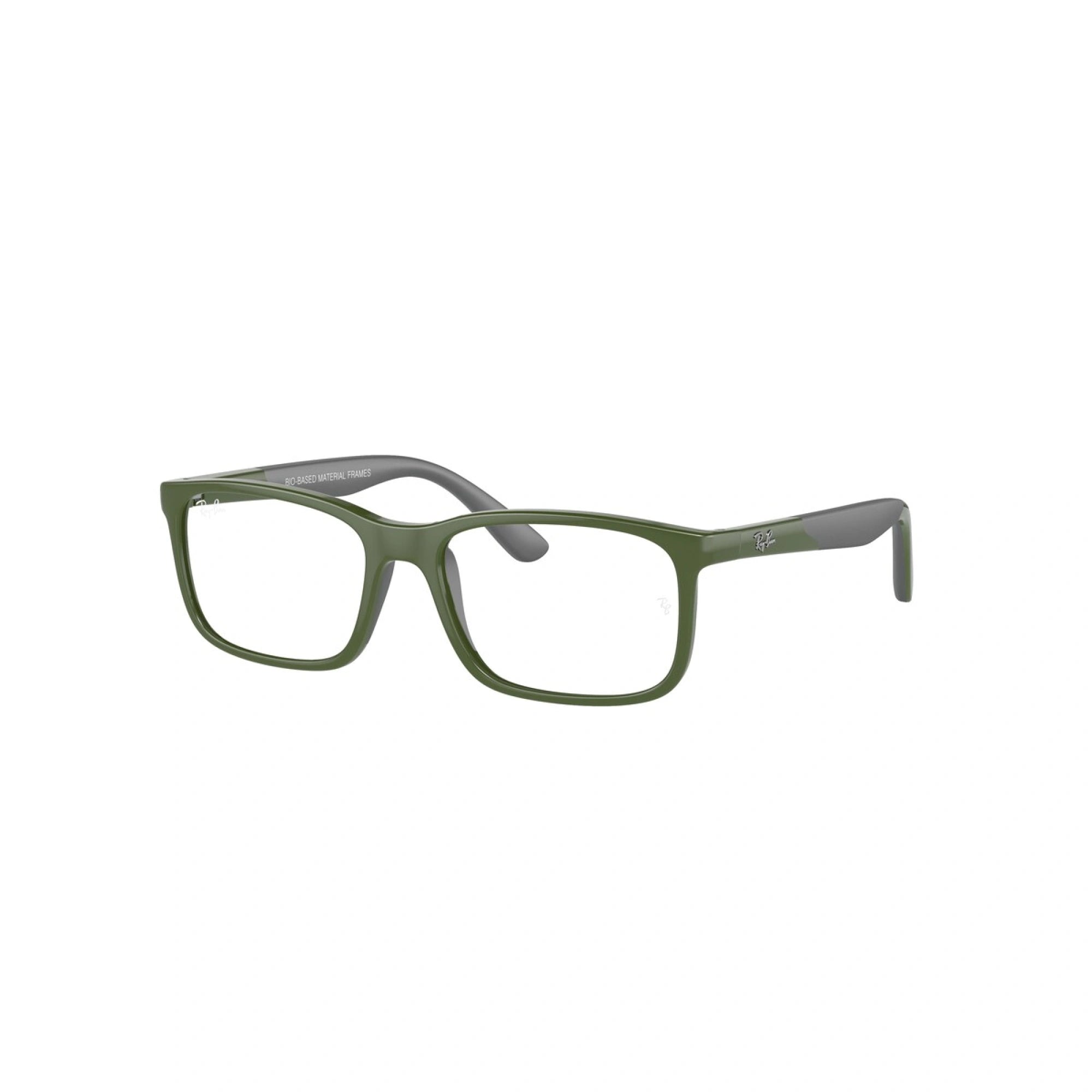 RAY-BAN JUNIOR RY 1621 - 3932 VERDE SU GRIGIO | OCCHIALE DA VISTA BAMBINO UNISEX | CALIBRO 47