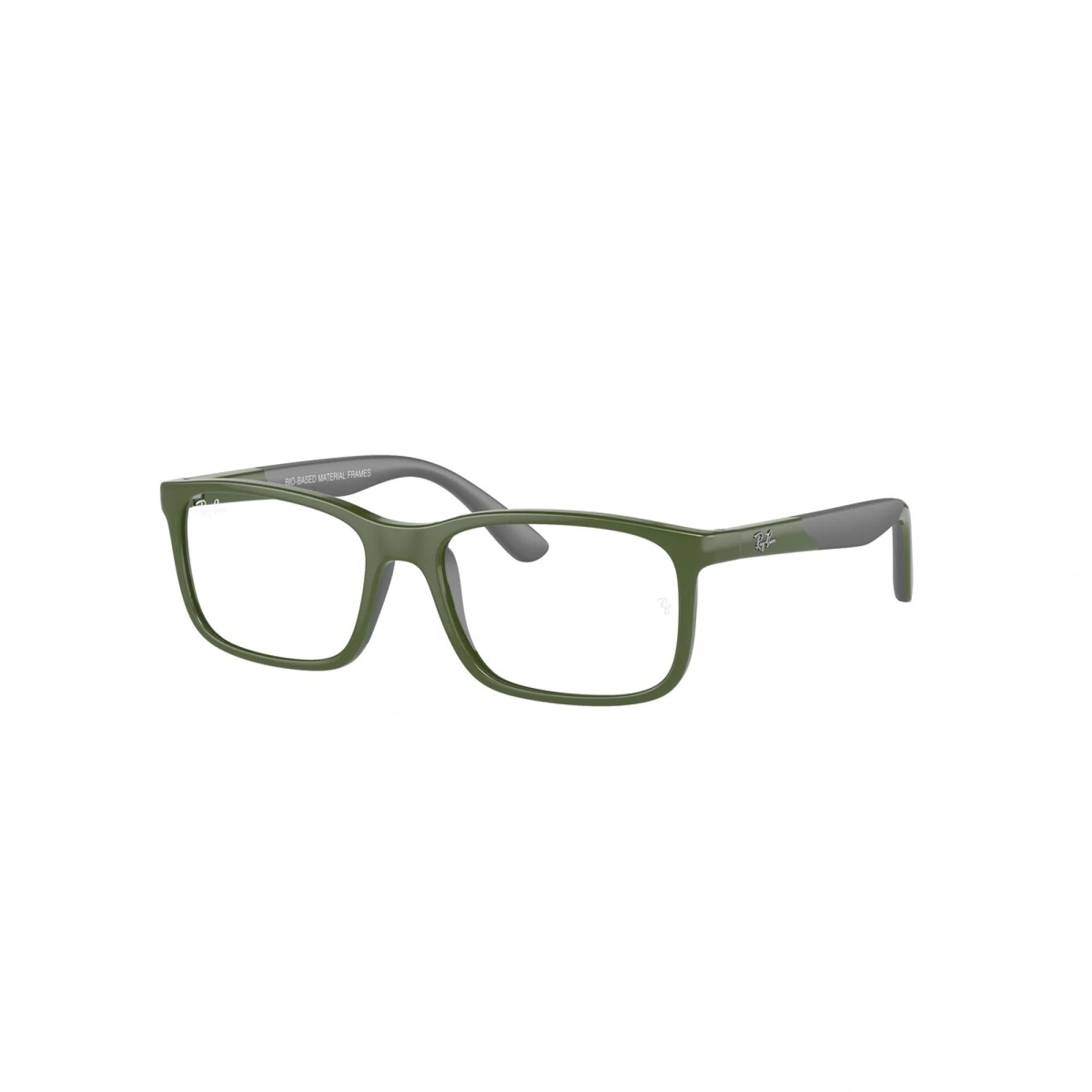 RAY-BAN JUNIOR RY 1621 - 3932 VERDE SU GRIGIO | OCCHIALE DA VISTA BAMBINO UNISEX | CALIBRO 49