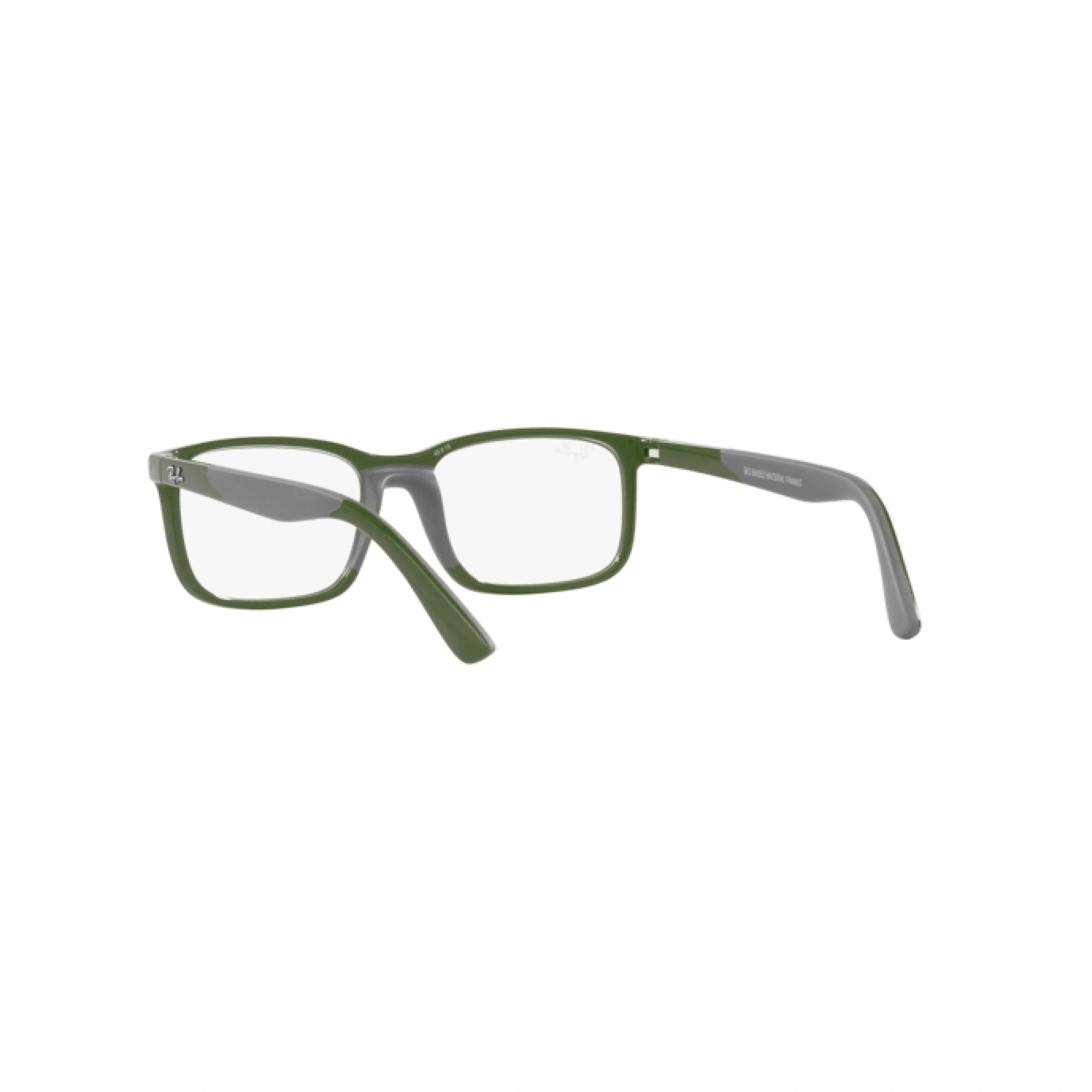 RAY-BAN JUNIOR RY 1621 - 3932 VERDE SU GRIGIO | OCCHIALE DA VISTA BAMBINO UNISEX | CALIBRO 47