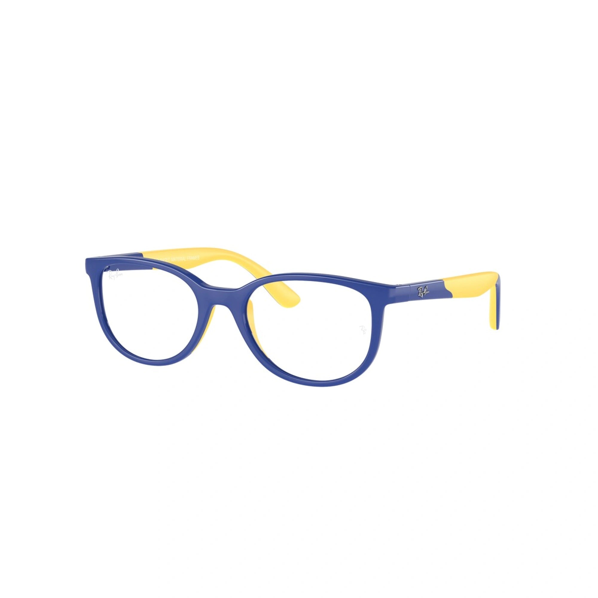 RAY-BAN JUNIOR RY 1622 - 3929 BLU SU GIALLO | OCCHIALE DA VISTA BAMBINO UNISEX | CALIBRO 46