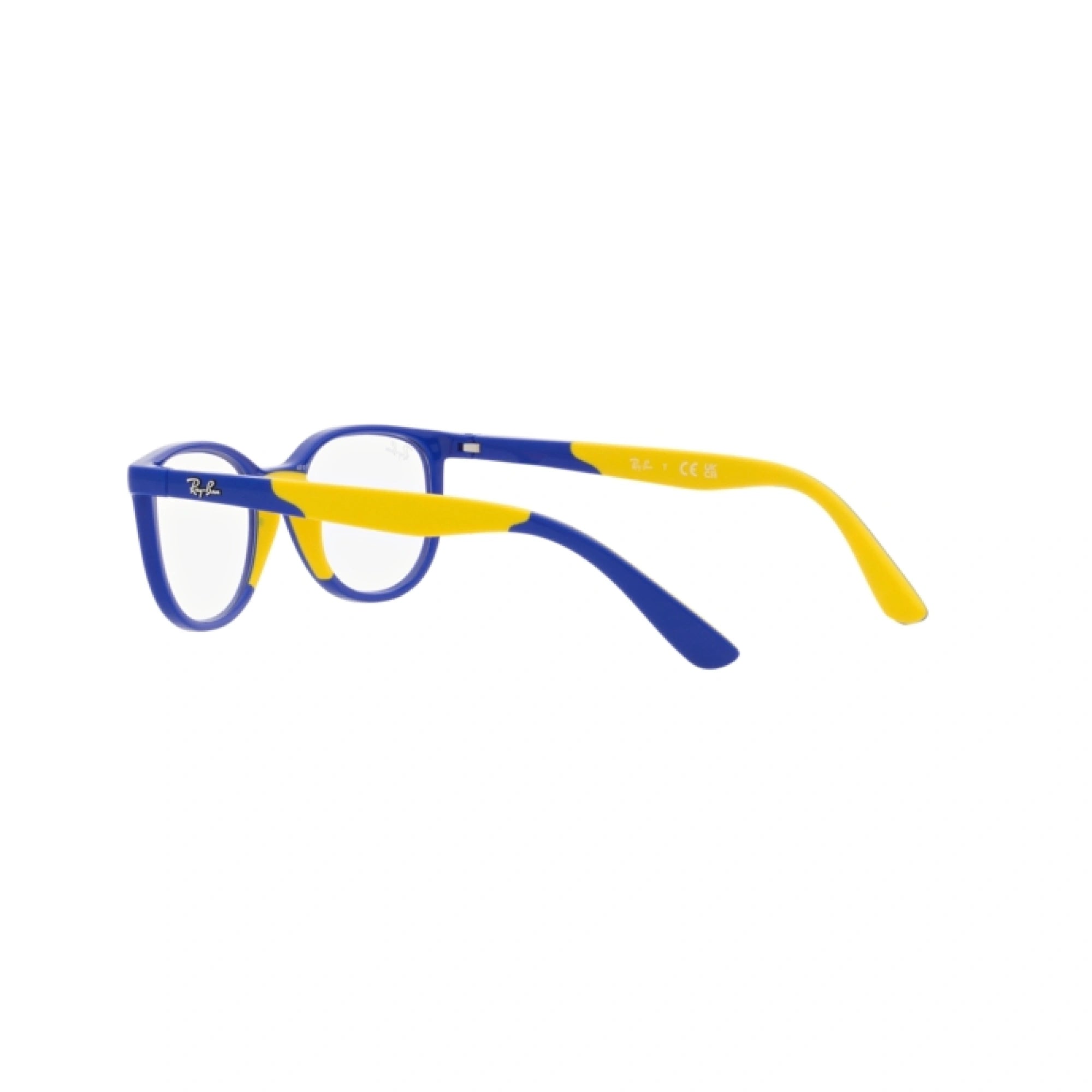 RAY-BAN JUNIOR RY 1622 - 3929 BLU SU GIALLO | OCCHIALE DA VISTA BAMBINO UNISEX | CALIBRO 46