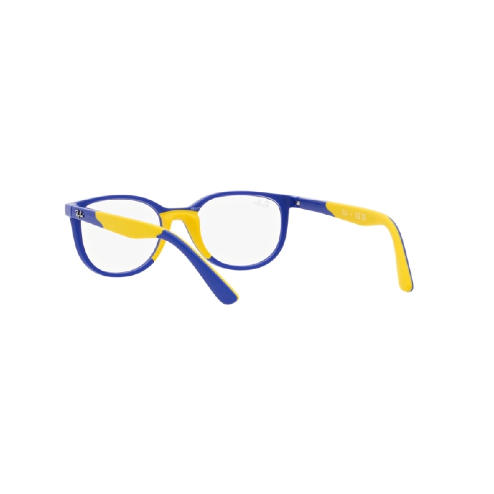 RAY-BAN JUNIOR RY 1622 - 3929 BLU SU GIALLO | OCCHIALE DA VISTA BAMBINO UNISEX | CALIBRO 46