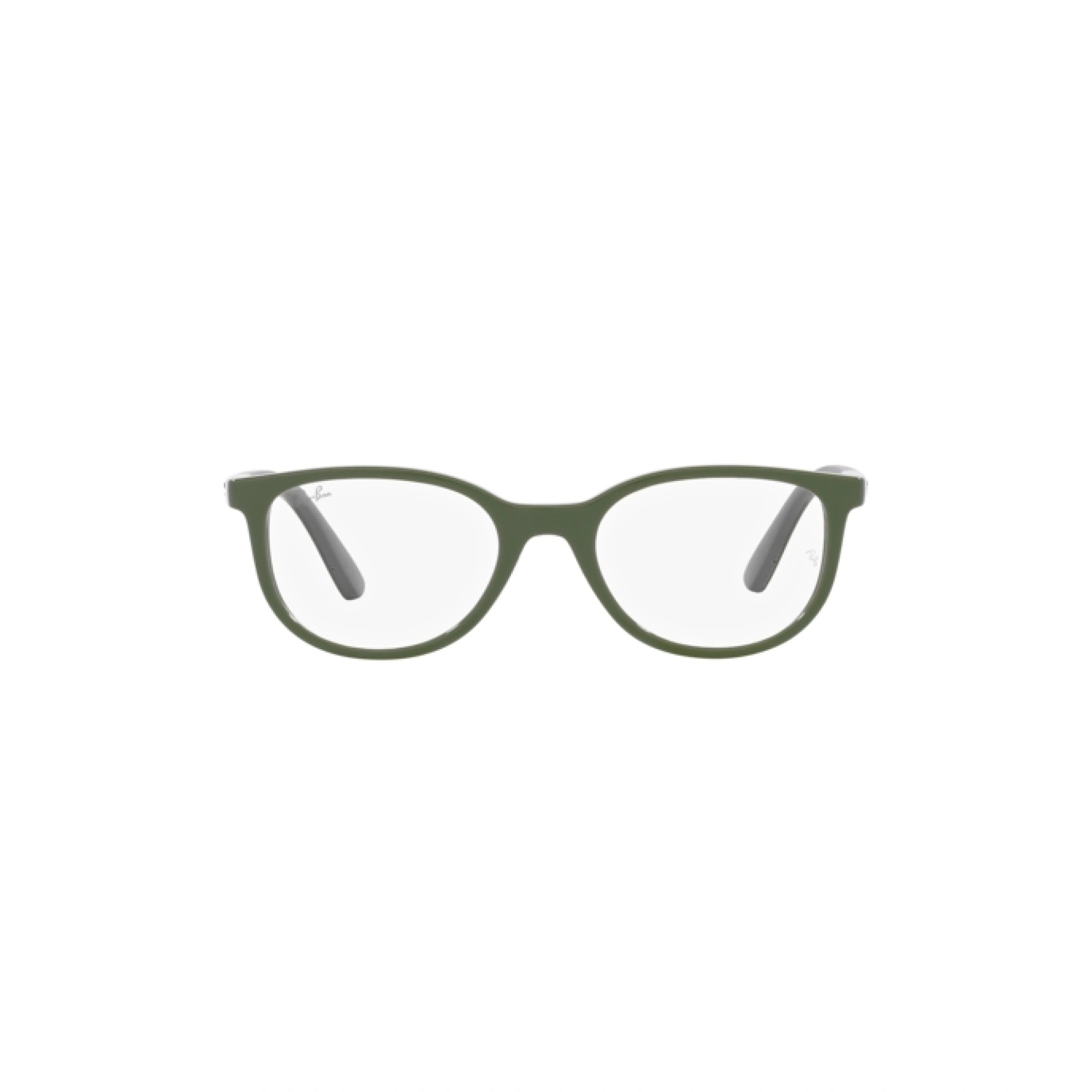 RAY-BAN JUNIOR RY 1622 - 3932 VERDE SU GRIGIO | OCCHIALE DA VISTA BAMBINO UNISEX | CALIBRO 46