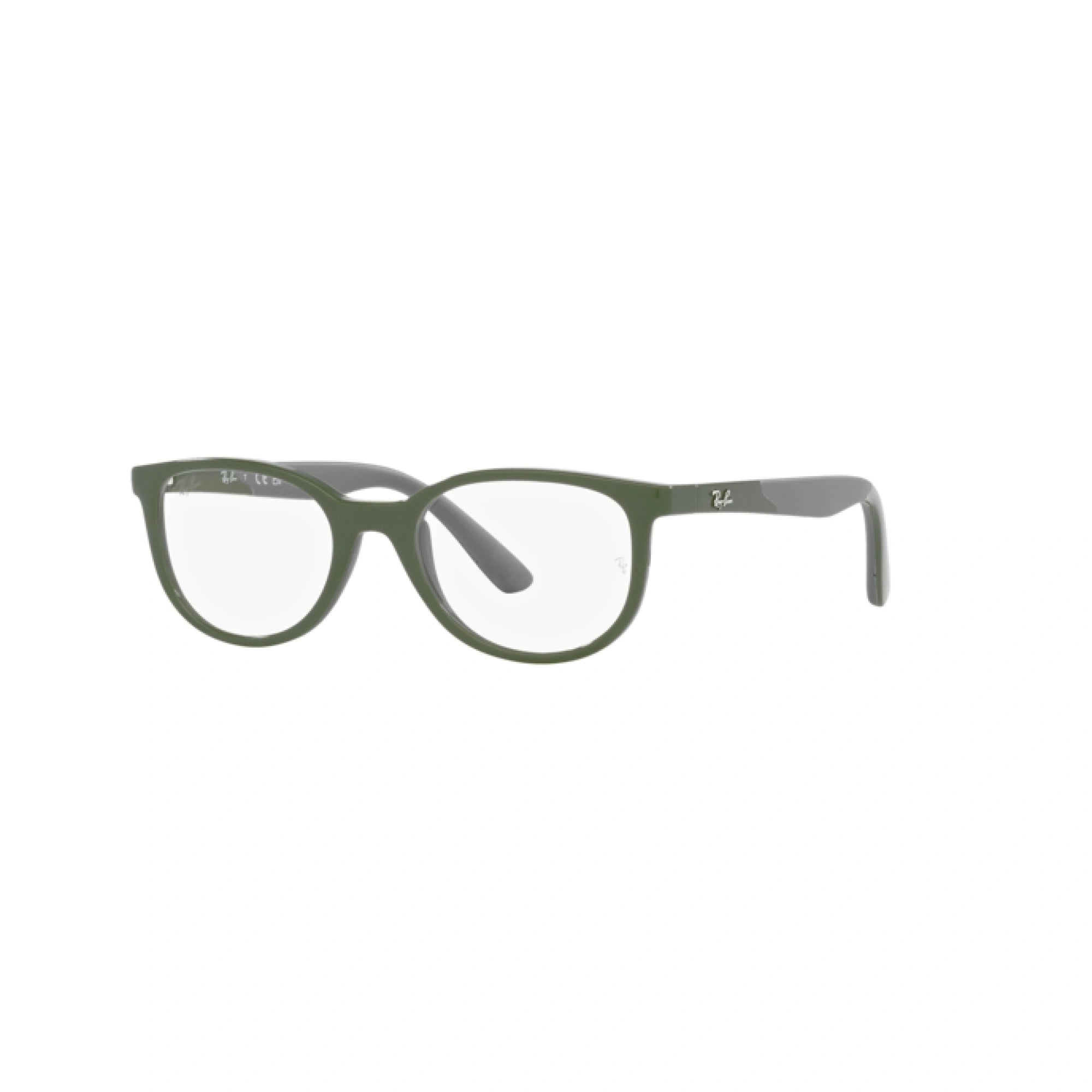 RAY-BAN JUNIOR RY 1622 - 3932 VERDE SU GRIGIO | OCCHIALE DA VISTA BAMBINO UNISEX | CALIBRO 46