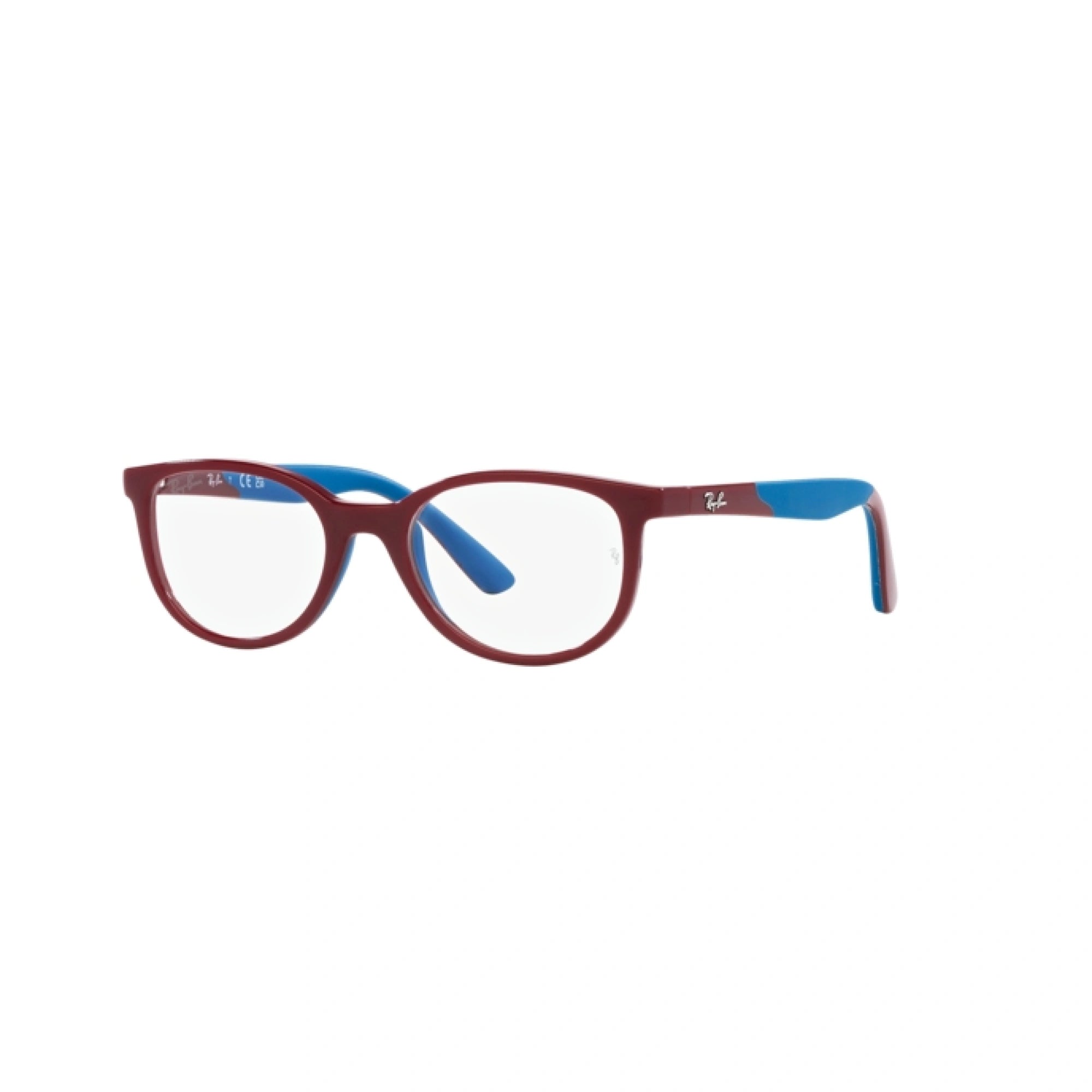 RAY-BAN JUNIOR RY 1622 - 3934 BORDEAUX SU BLU | OCCHIALE DA VISTA BAMBINO UNISEX | CALIBRO 46