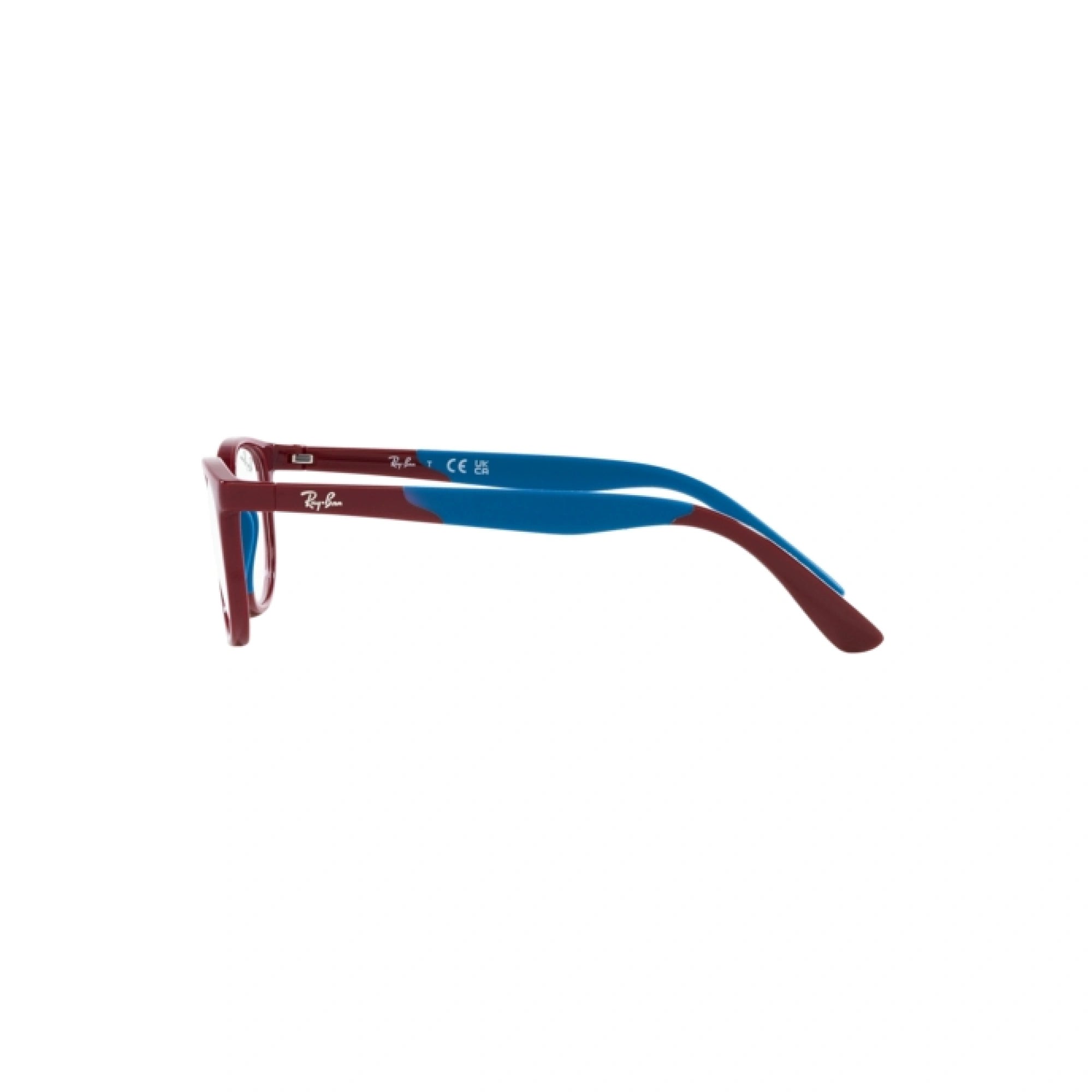 RAY-BAN JUNIOR RY 1622 - 3934 BORDEAUX SU BLU | OCCHIALE DA VISTA BAMBINO UNISEX | CALIBRO 46