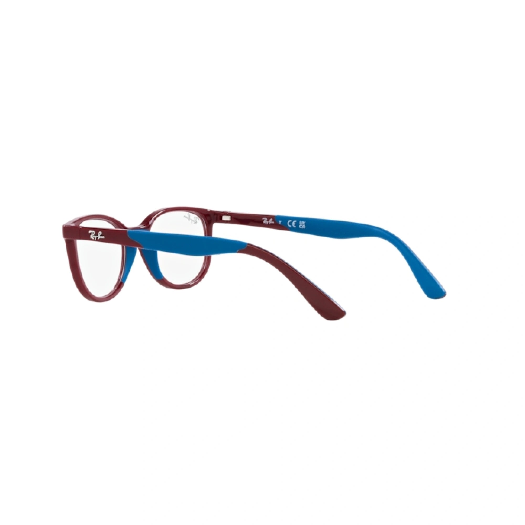 RAY-BAN JUNIOR RY 1622 - 3934 BORDEAUX SU BLU | OCCHIALE DA VISTA BAMBINO UNISEX | CALIBRO 46