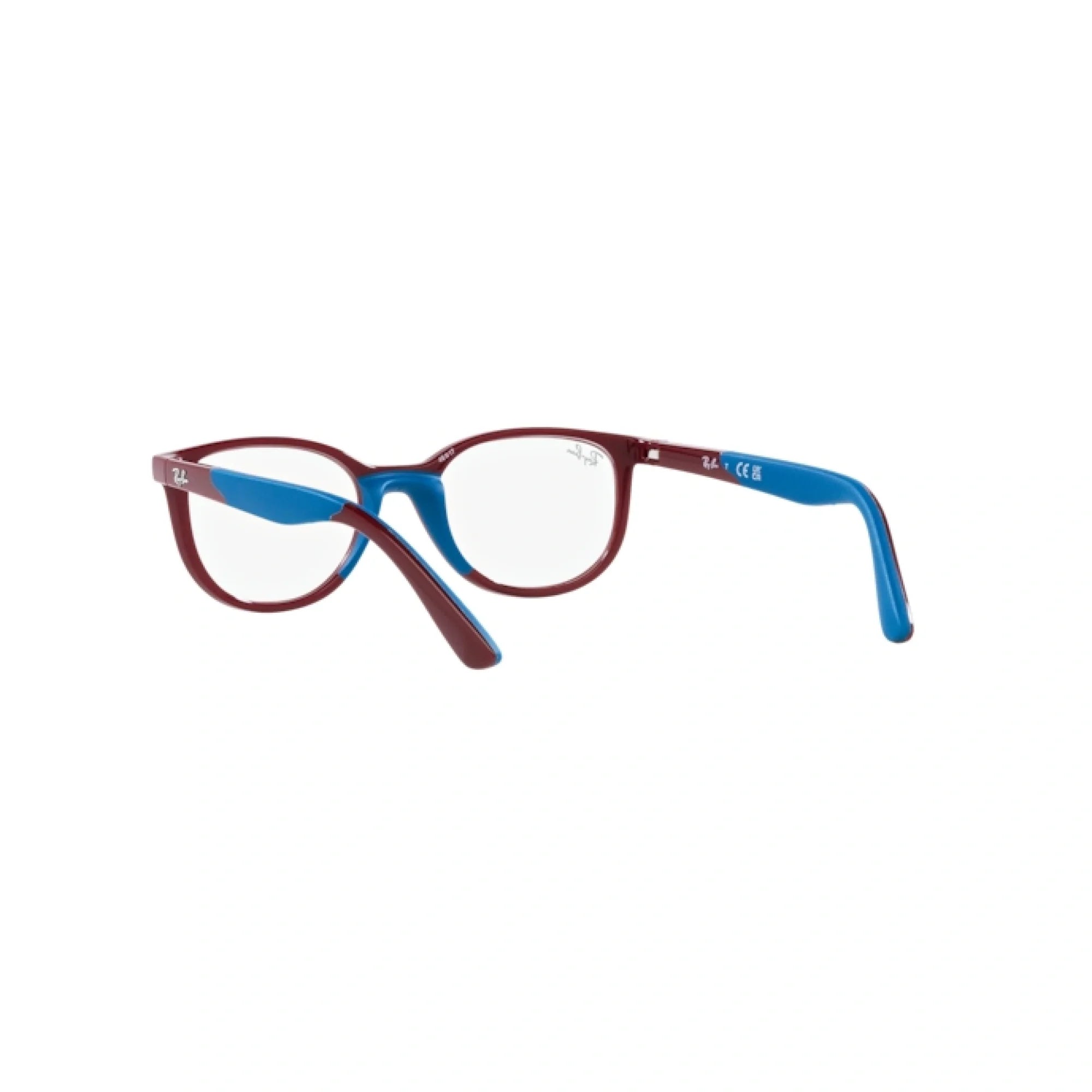 RAY-BAN JUNIOR RY 1622 - 3934 BORDEAUX SU BLU | OCCHIALE DA VISTA BAMBINO UNISEX | CALIBRO 48