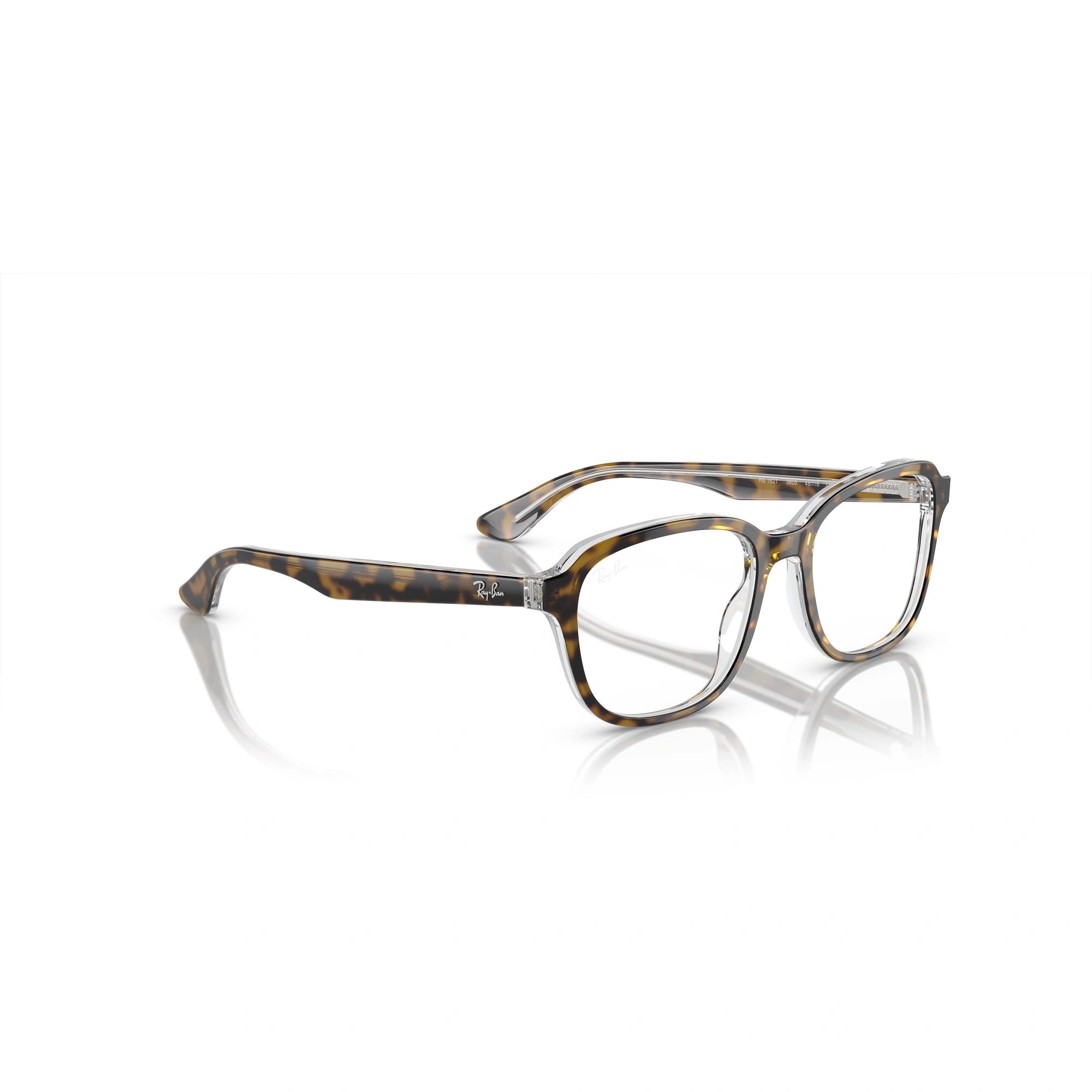 RAY-BAN JUNIOR RY 1627 - 3805 AVANA SU TRASPARENTE | OCCHIALE DA VISTA BAMBINO UNISEX | CALIBRO 46