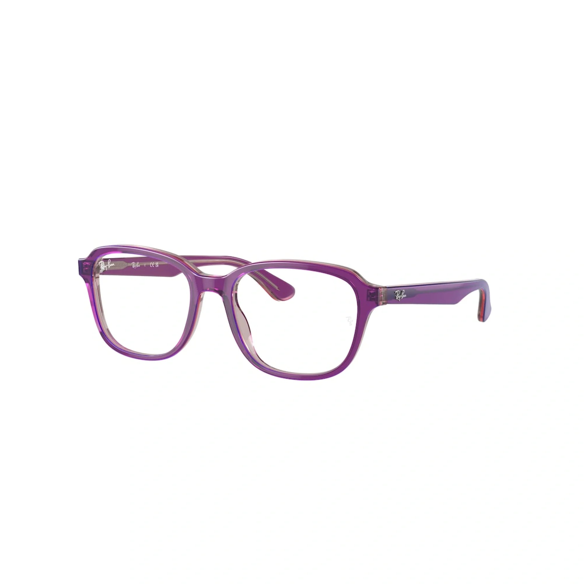 RAY-BAN JUNIOR RY 1627 - 3944 TOP VIOLA, ROSA E BEIGE | OCCHIALE DA VISTA BAMBINO UNISEX | CALIBRO 48