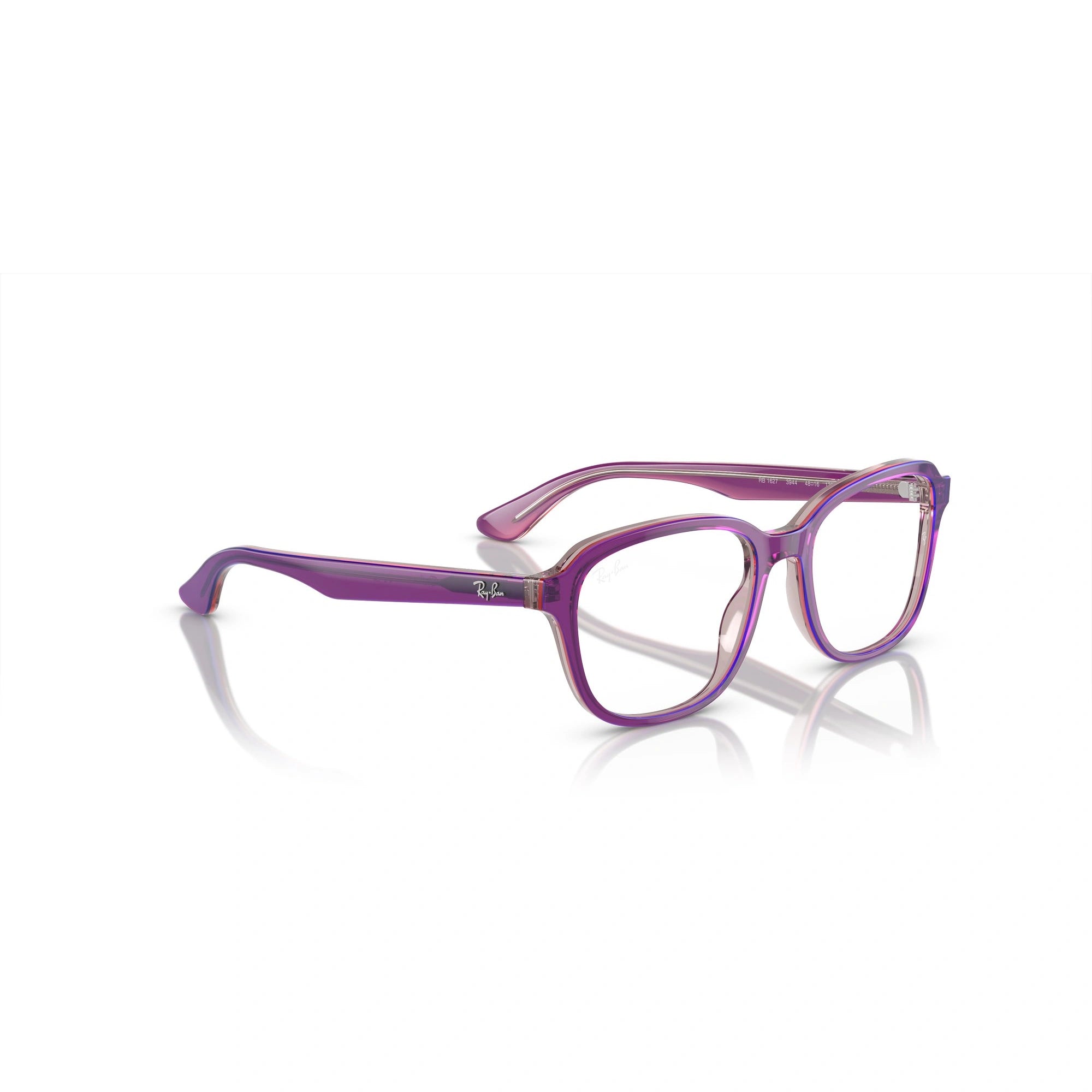 RAY-BAN JUNIOR RY 1627 - 3944 TOP VIOLA, ROSA E BEIGE | OCCHIALE DA VISTA BAMBINO UNISEX | CALIBRO 46