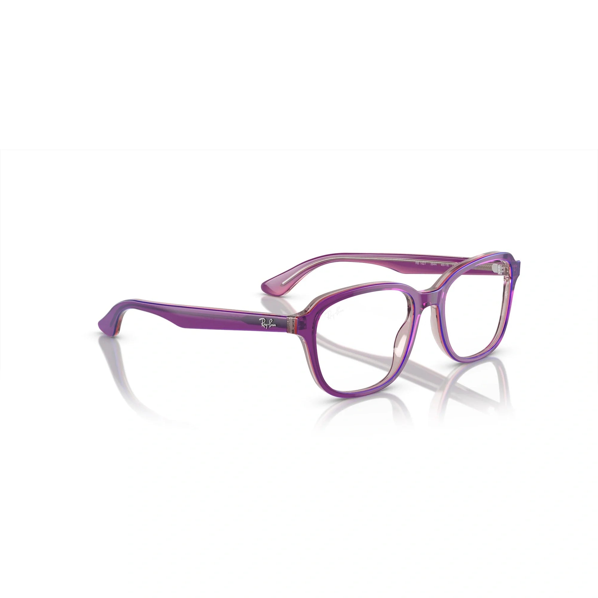 RAY-BAN JUNIOR RY 1627 - 3944 TOP VIOLA, ROSA E BEIGE | OCCHIALE DA VISTA BAMBINO UNISEX | CALIBRO 48