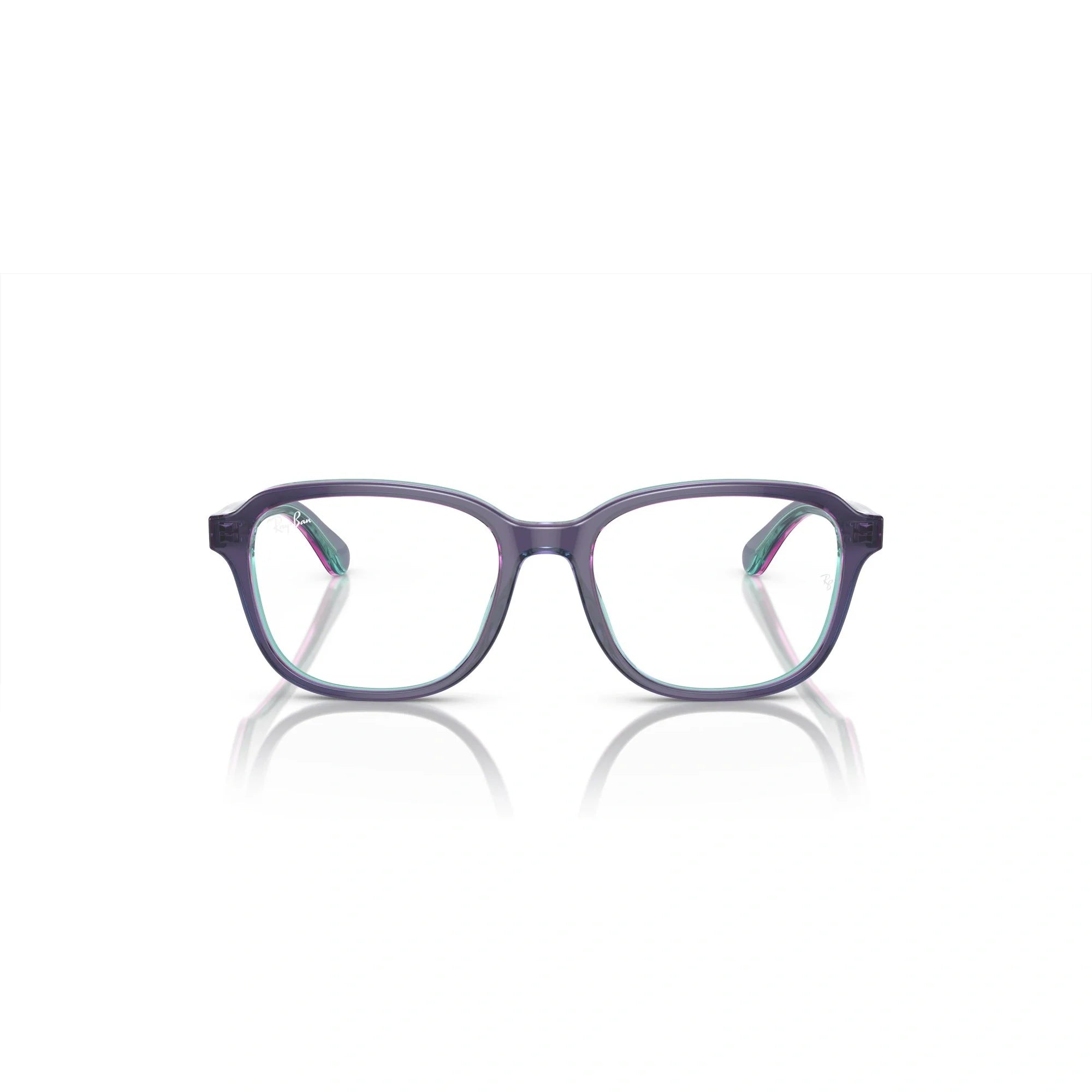 RAY-BAN JUNIOR RY 1627 - 3945 SOPRA BLU, VIOLA E AZZURRO | OCCHIALE DA VISTA BAMBINO UNISEX | CALIBRO 48
