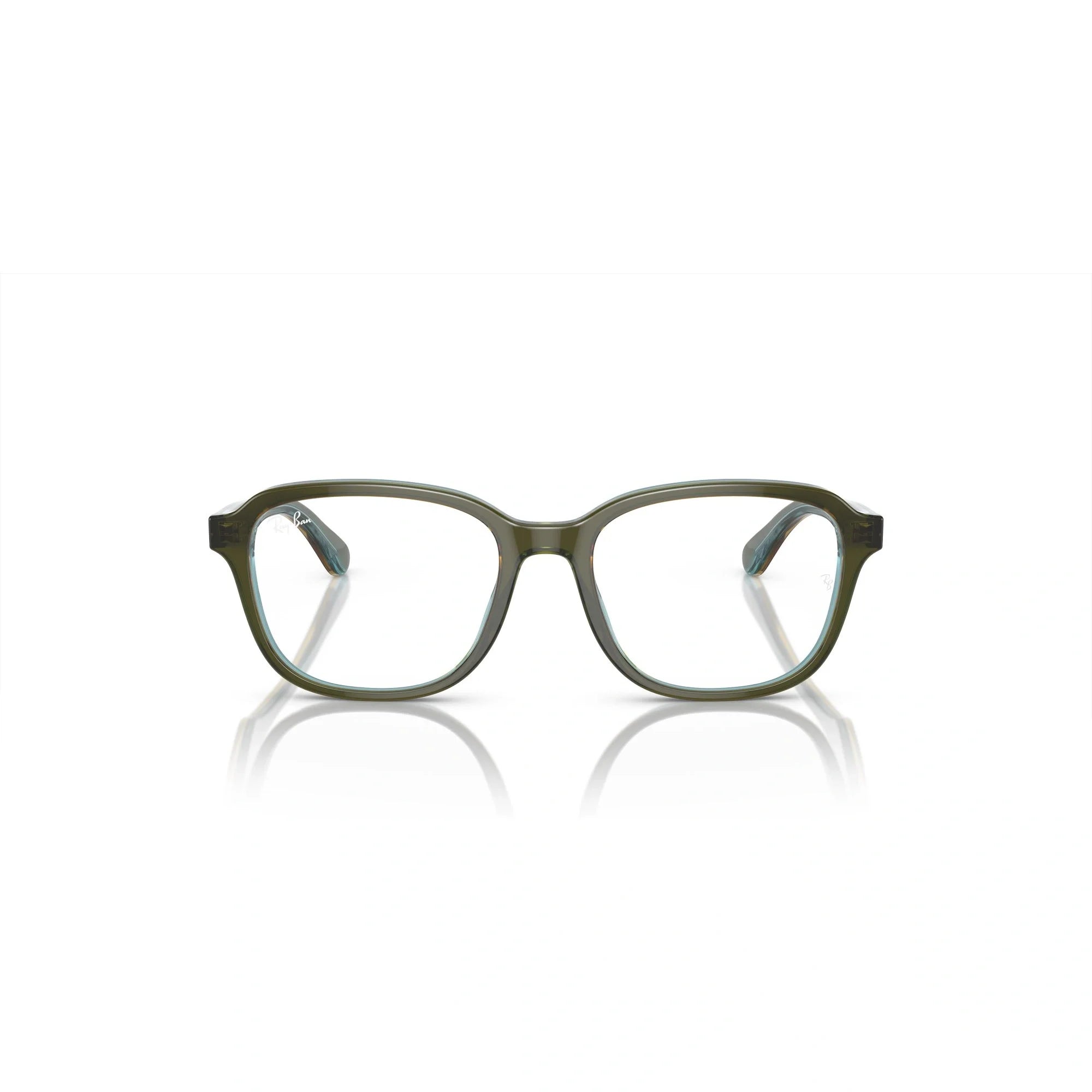 RAY-BAN JUNIOR RY 1627 - 3946 TOP VERDE, ARANCIONE E AZZURRO | OCCHIALE DA VISTA BAMBINO UNISEX | CALIBRO 48