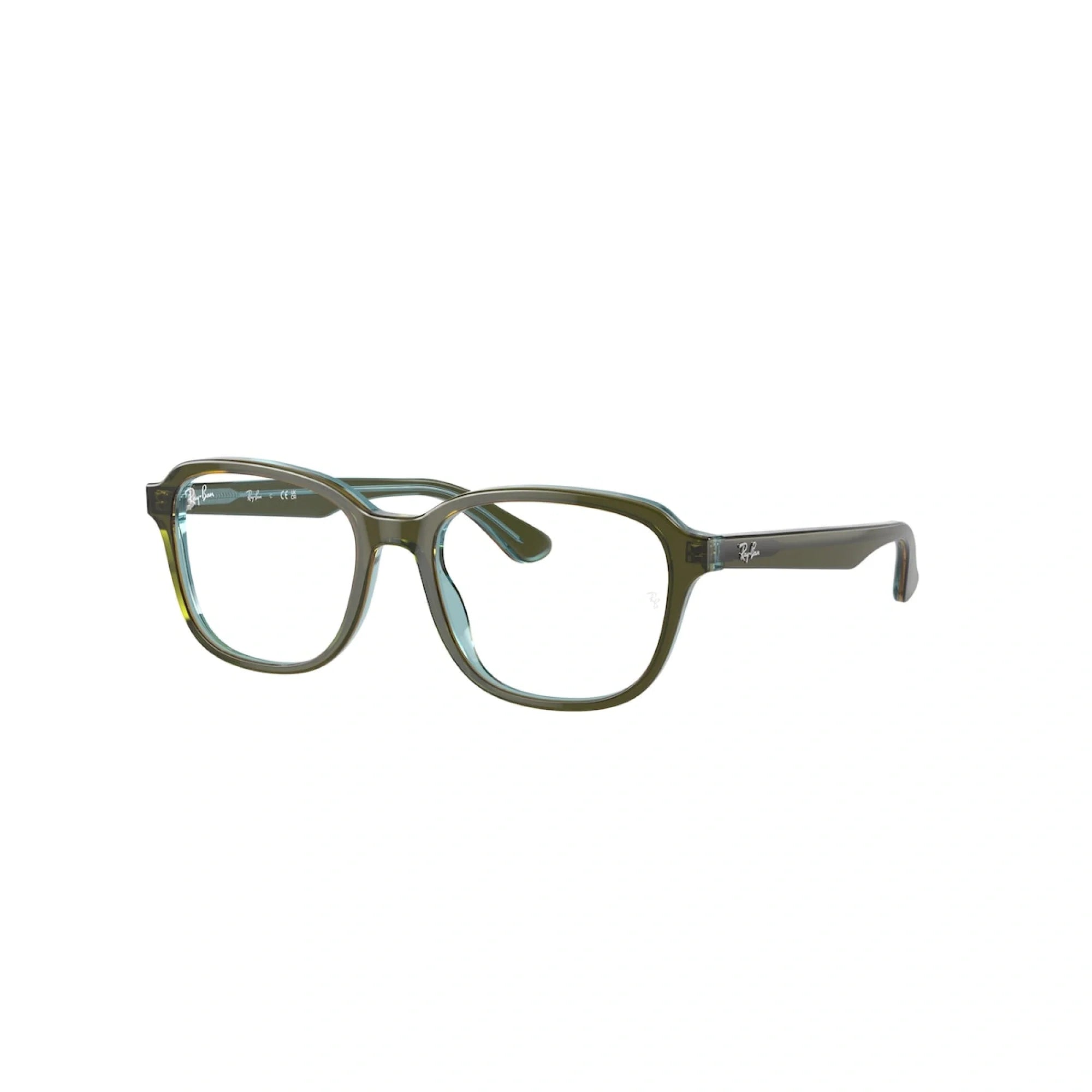 RAY-BAN JUNIOR RY 1627 - 3946 TOP VERDE, ARANCIONE E AZZURRO | OCCHIALE DA VISTA BAMBINO UNISEX | CALIBRO 48