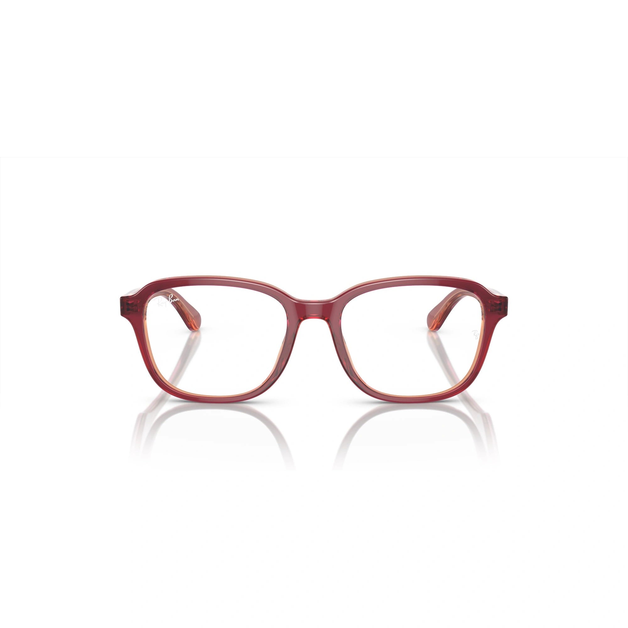 RAY-BAN JUNIOR RY 1627 - 3947 IN ALTO ROSSO, VIOLA E ARANCIONE | OCCHIALE DA VISTA BAMBINO UNISEX | CALIBRO 46