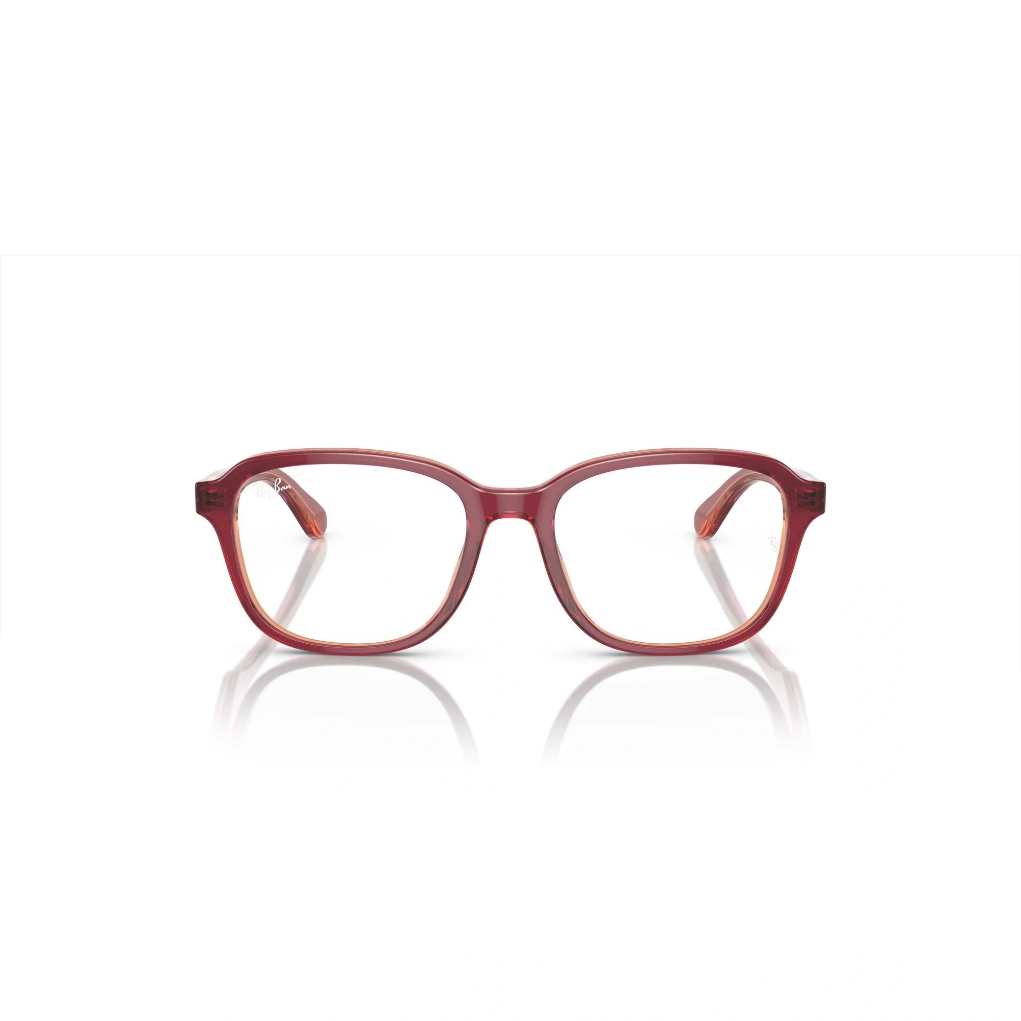RAY-BAN JUNIOR RY 1627 - 3947 IN ALTO ROSSO, VIOLA E ARANCIONE | OCCHIALE DA VISTA BAMBINO UNISEX | CALIBRO 48