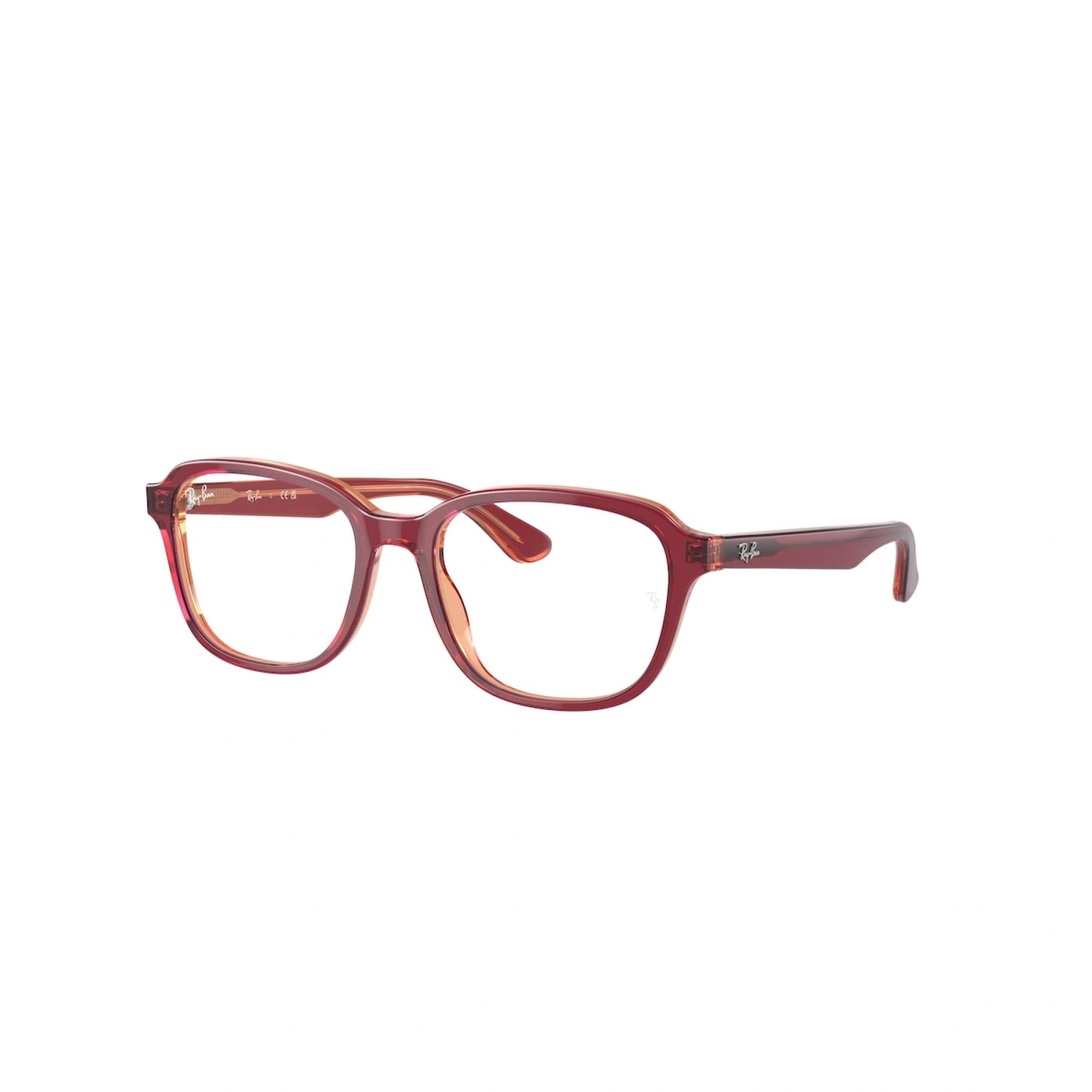 RAY-BAN JUNIOR RY 1627 - 3947 IN ALTO ROSSO, VIOLA E ARANCIONE | OCCHIALE DA VISTA BAMBINO UNISEX | CALIBRO 46
