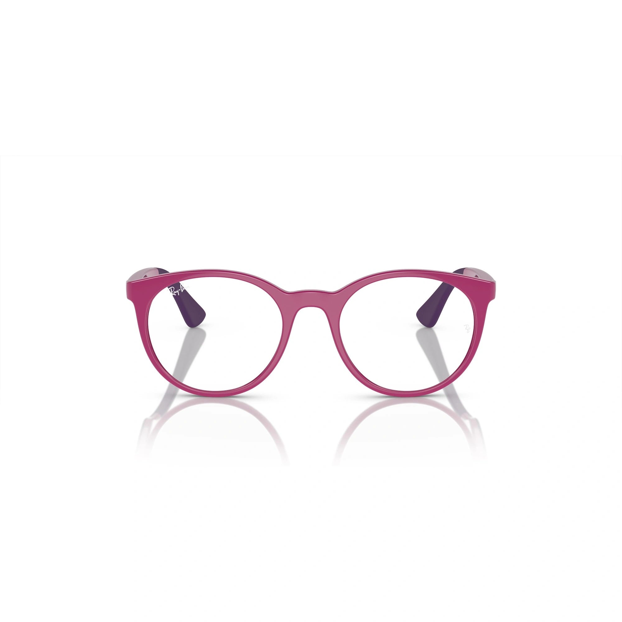 RAY-BAN JUNIOR RY 1628 - 3933 FUCSIA SU VIOLA | OCCHIALE DA VISTA BAMBINO UNISEX | CALIBRO 46