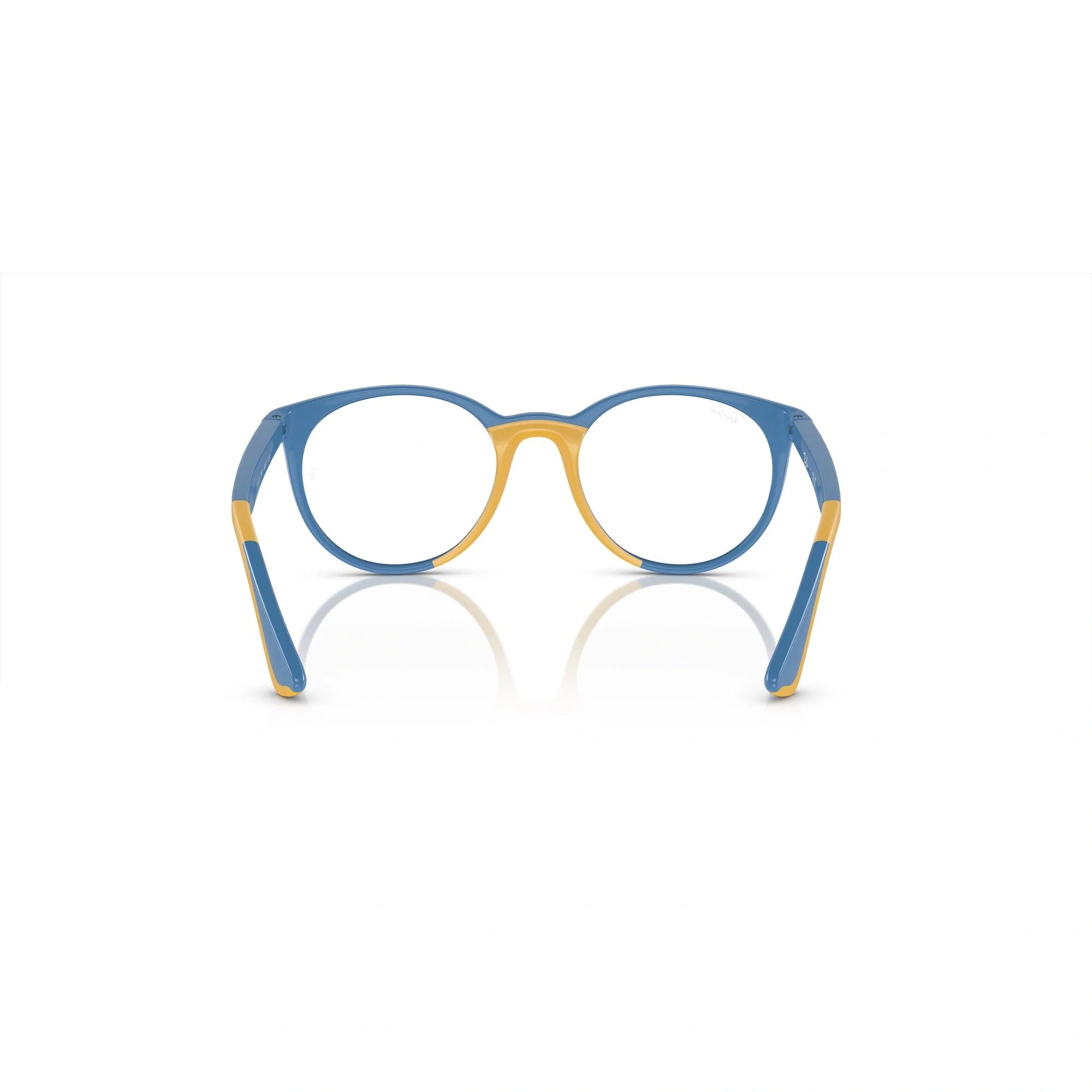 RAY-BAN JUNIOR RY 1628 - 3951 AZZURRO SU GIALLO | OCCHIALE DA VISTA BAMBINO UNISEX | CALIBRO 48