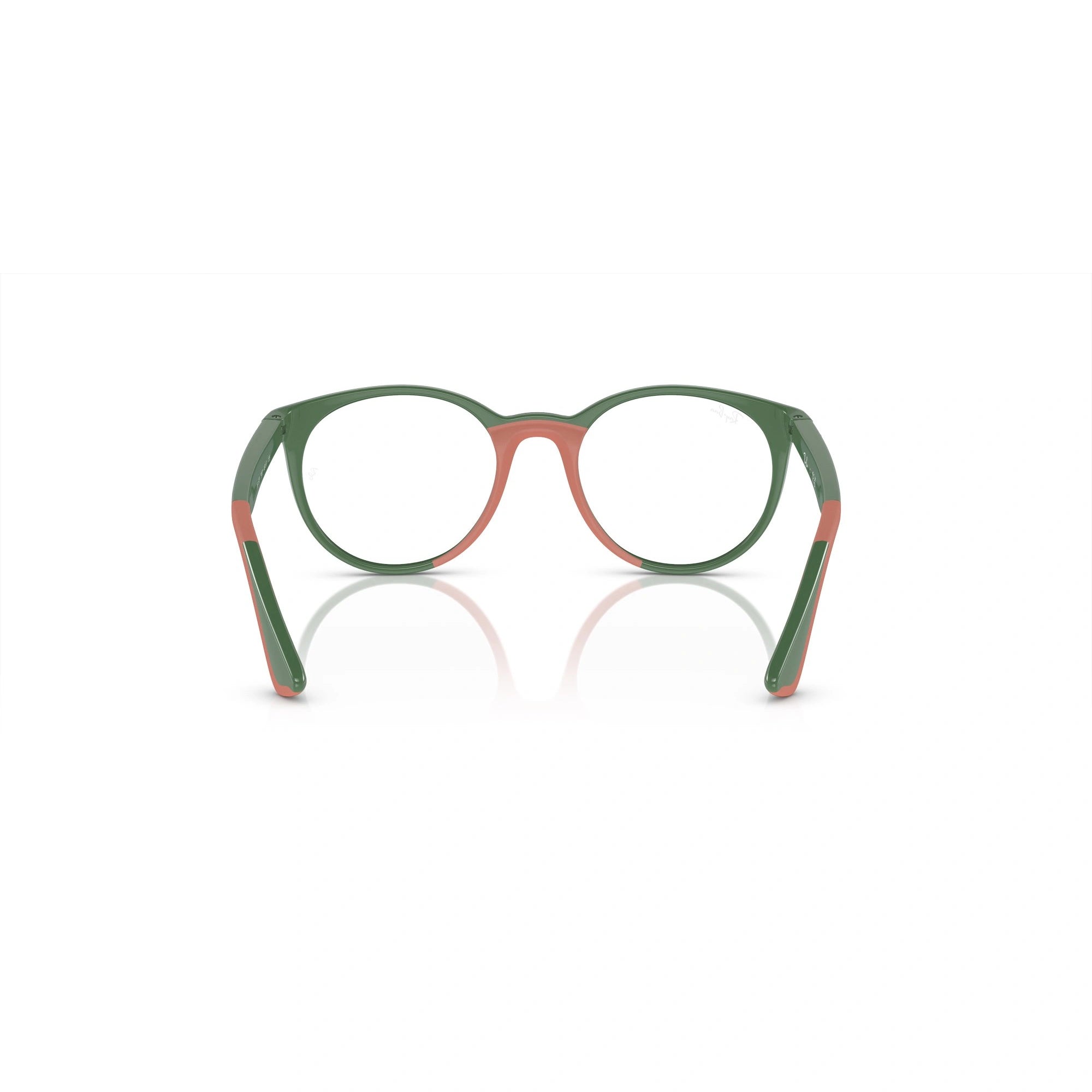 RAY-BAN JUNIOR RY 1628 - 3952 VERDE SU ROSA | OCCHIALE DA VISTA BAMBINO UNISEX | CALIBRO 46