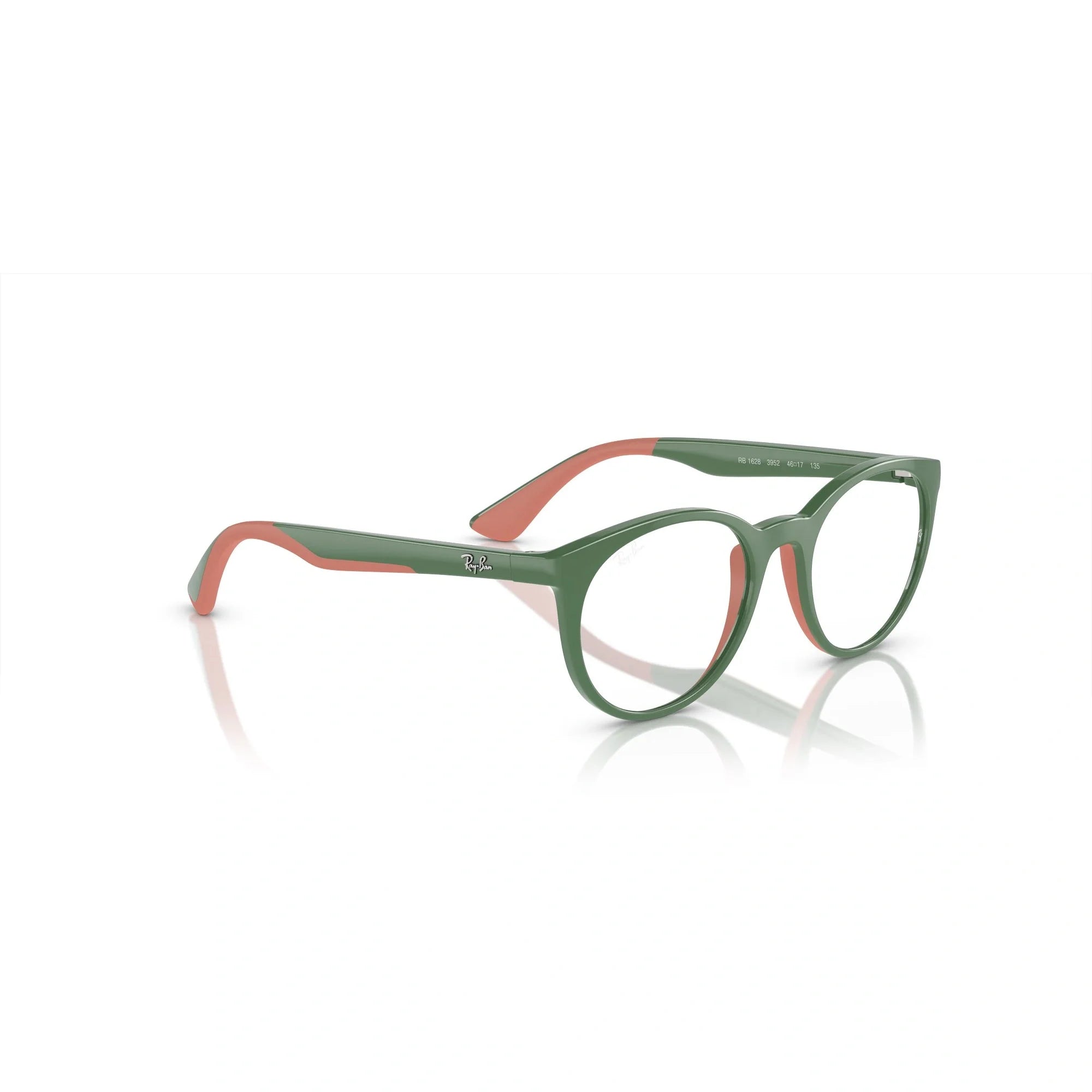 RAY-BAN JUNIOR RY 1628 - 3952 VERDE SU ROSA | OCCHIALE DA VISTA BAMBINO UNISEX | CALIBRO 48