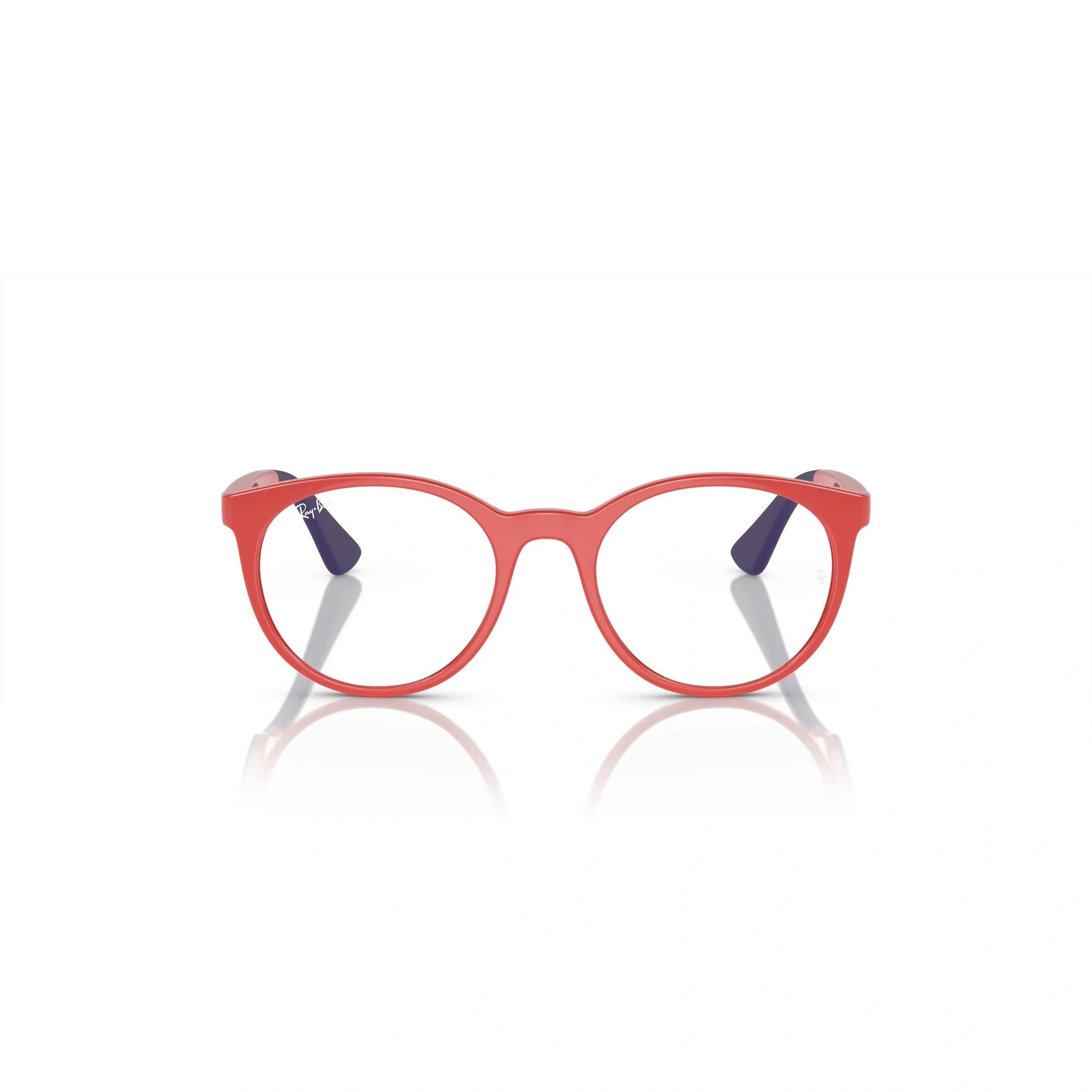 RAY-BAN JUNIOR RY 1628 - 3953 ROSSO SU BLU | OCCHIALE DA VISTA BAMBINO UNISEX | CALIBRO 48