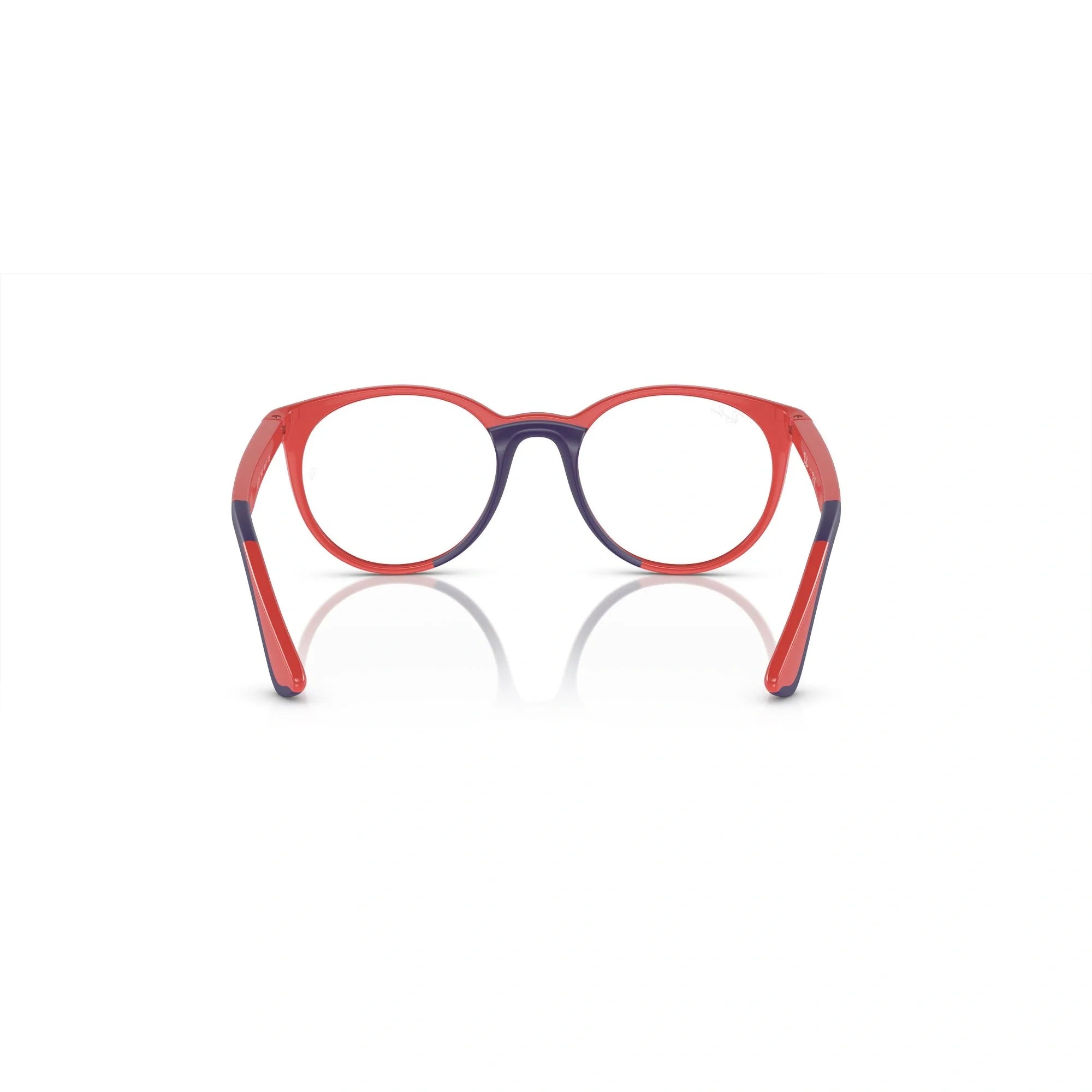 RAY-BAN JUNIOR RY 1628 - 3953 ROSSO SU BLU | OCCHIALE DA VISTA BAMBINO UNISEX | CALIBRO 48