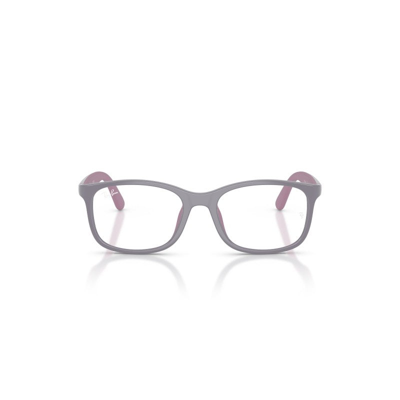 OCCHIALI DA VISTA BAMBINO UNISEX | RAY-BAN JUNIOR RY 1644 - 7512 VIOLA SU ROSA GOMMA - CALIBRO 46
