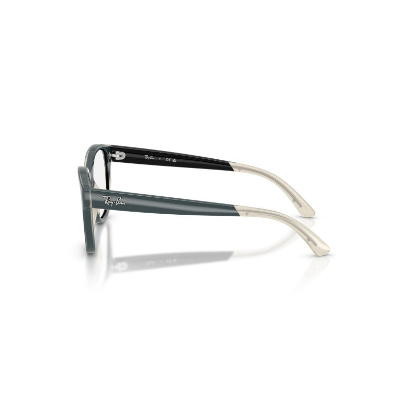 OCCHIALI DA VISTA BAMBINO UNISEX | RAY-BAN JUNIOR RY 1950 - 7202 NERO SU TRASPARENTE - CALIBRO 44