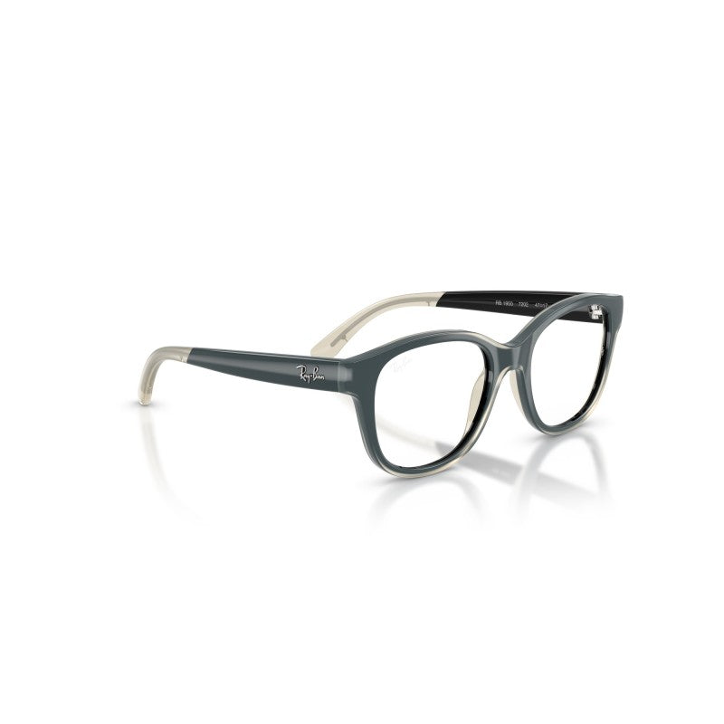 OCCHIALI DA VISTA BAMBINO UNISEX | RAY-BAN JUNIOR RY 1950 - 7202 NERO SU TRASPARENTE - CALIBRO 44