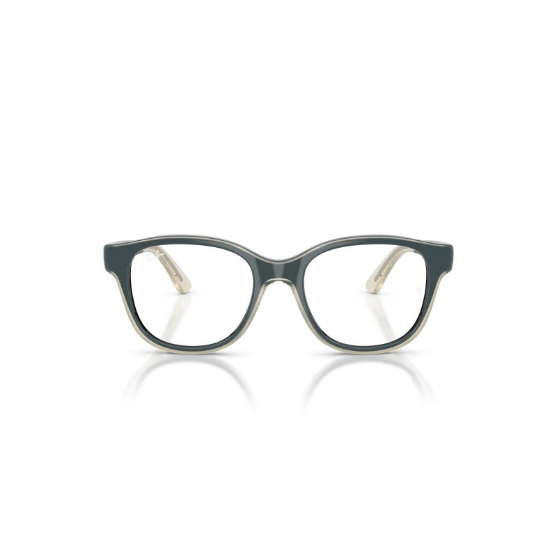 OCCHIALI DA VISTA BAMBINO UNISEX | RAY-BAN JUNIOR RY 1950 - 7202 NERO SU TRASPARENTE - CALIBRO 44