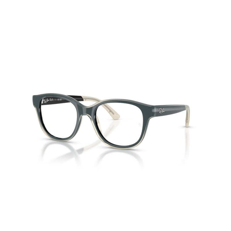 OCCHIALI DA VISTA BAMBINO UNISEX | RAY-BAN JUNIOR RY 1950 - 7202 NERO SU TRASPARENTE - CALIBRO 44