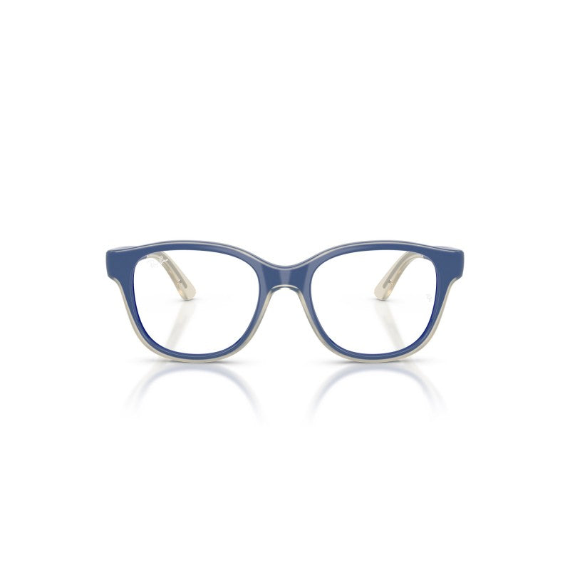 OCCHIALI DA VISTA BAMBINO UNISEX | RAY-BAN JUNIOR RY 1950 - 7203 BLU SU TRASPARENTE - CALIBRO 46