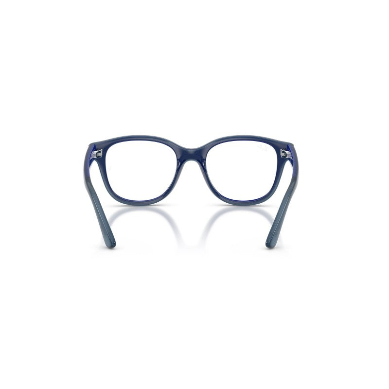 OCCHIALI DA VISTA BAMBINO UNISEX | RAY-BAN JUNIOR RY 1950 - 7205 BLU SU BLU TRASPARENTE - CALIBRO 46