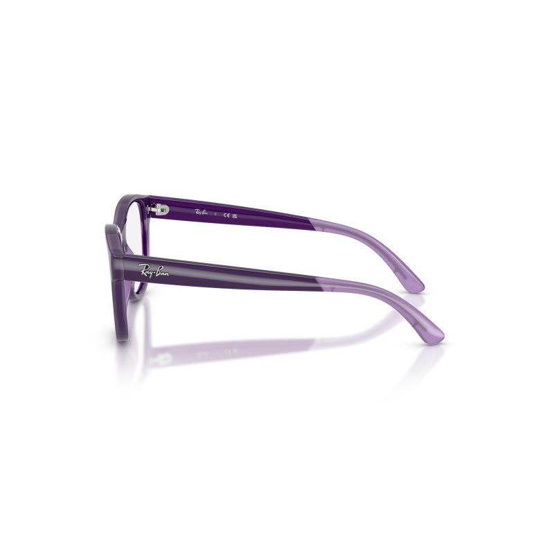 OCCHIALI DA VISTA BAMBINO UNISEX | RAY-BAN JUNIOR RY 1950 - 7206 VIOLA SU VIOLA TRASPARENTE - CALIBRO 44