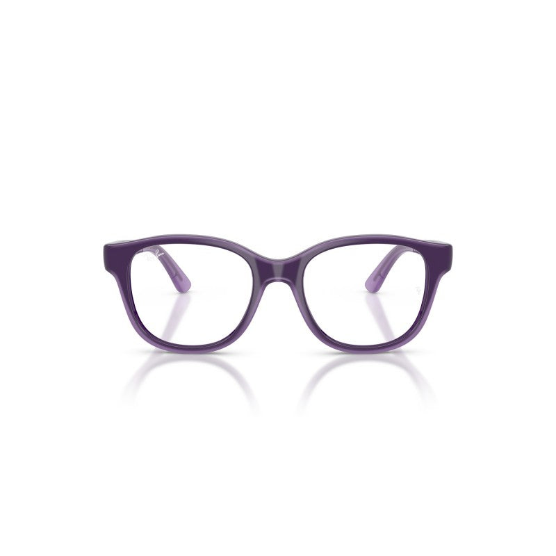OCCHIALI DA VISTA BAMBINO UNISEX | RAY-BAN JUNIOR RY 1950 - 7206 VIOLA SU VIOLA TRASPARENTE - CALIBRO 44