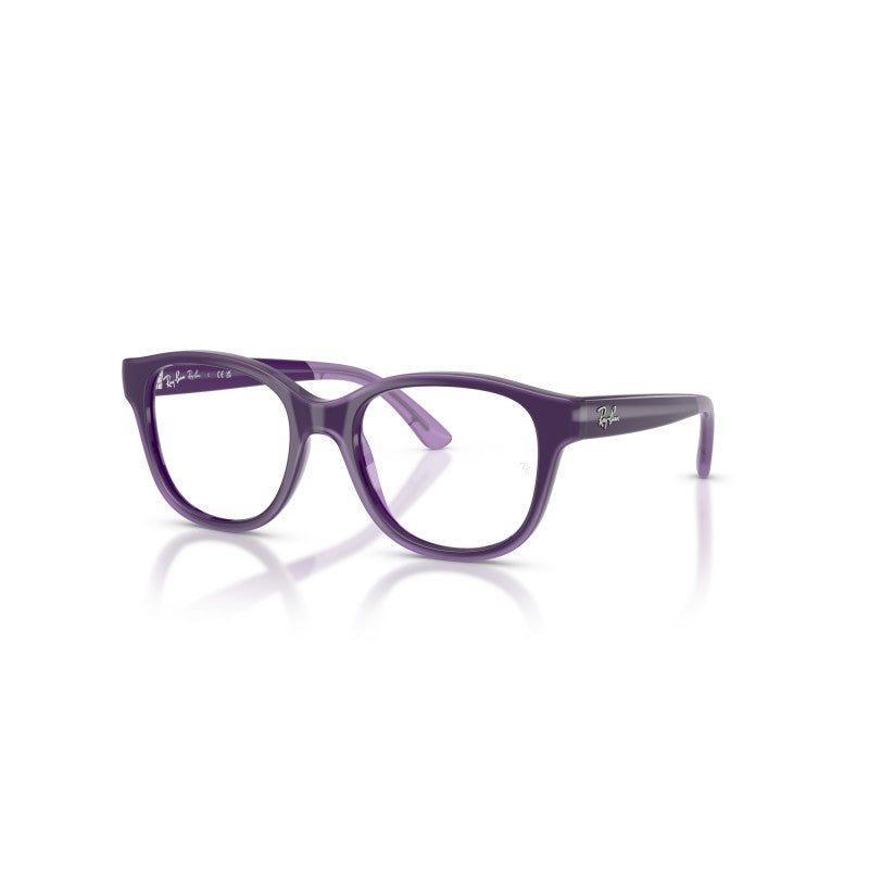 OCCHIALI DA VISTA BAMBINO UNISEX | RAY-BAN JUNIOR RY 1950 - 7206 VIOLA SU VIOLA TRASPARENTE - CALIBRO 44