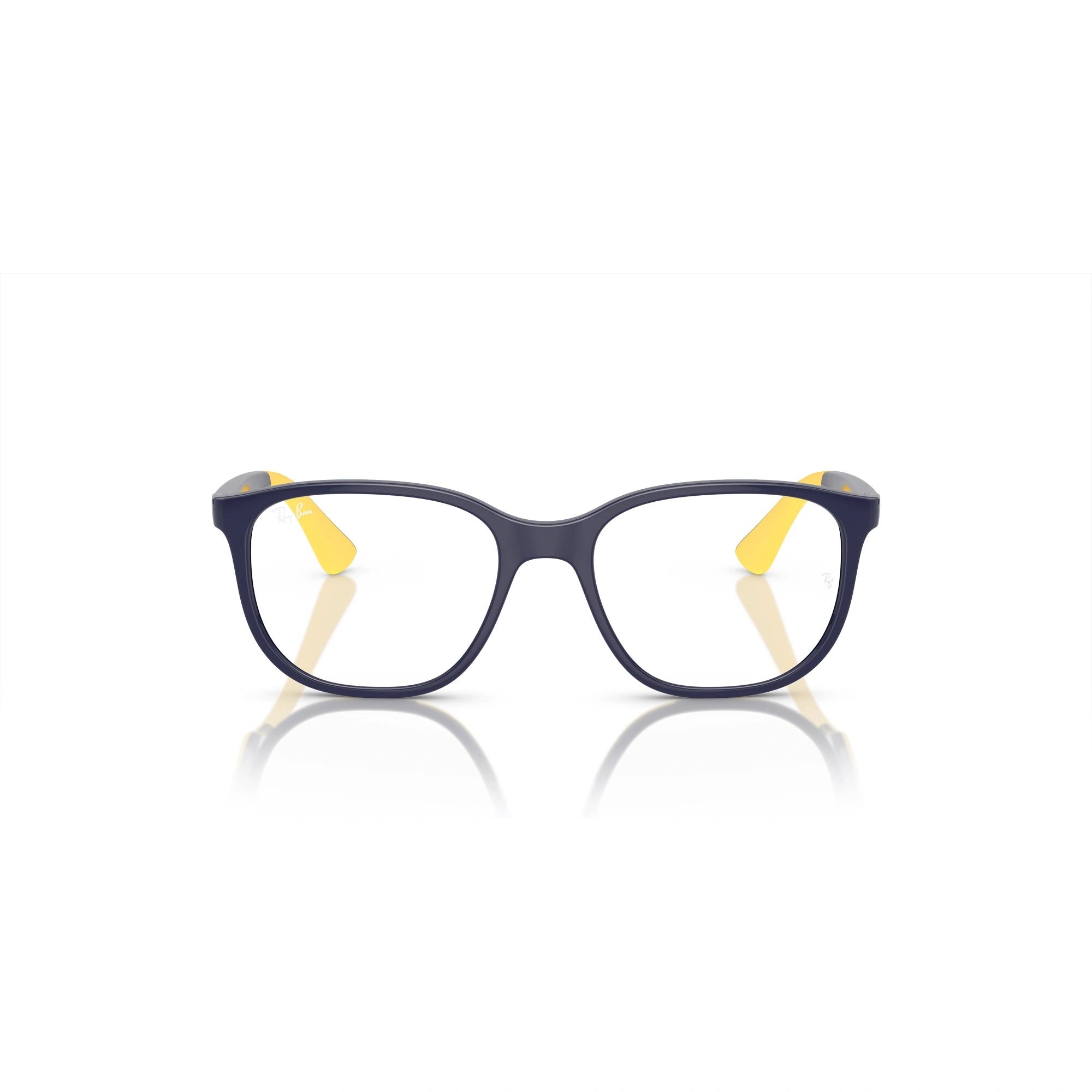 RAY-BAN JUNIOR RY 9078V - 3937 BLU SCURO SU GIALLO | OCCHIALE DA VISTA BAMBINO UNISEX | CALIBRO 46