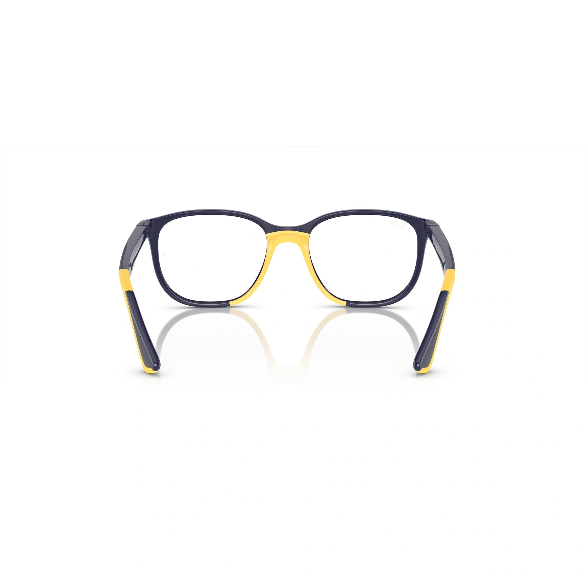 RAY-BAN JUNIOR RY 9078V - 3937 BLU SCURO SU GIALLO | OCCHIALE DA VISTA BAMBINO UNISEX | CALIBRO 46