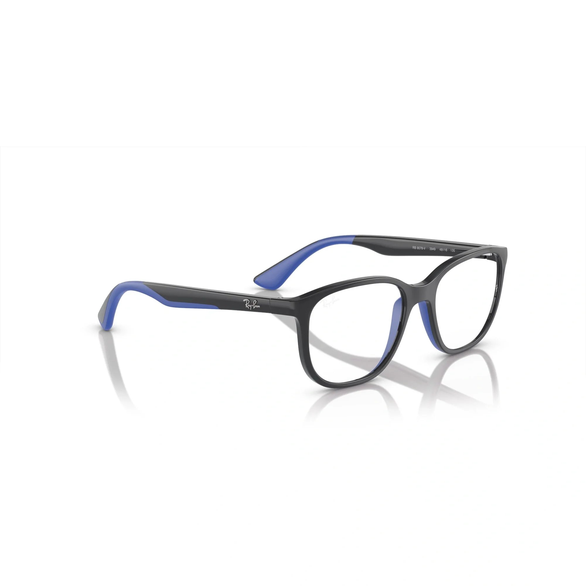 RAY-BAN JUNIOR RY 9078V - 3949 GRIGIO SU BLU | OCCHIALE DA VISTA BAMBINO UNISEX | CALIBRO 48