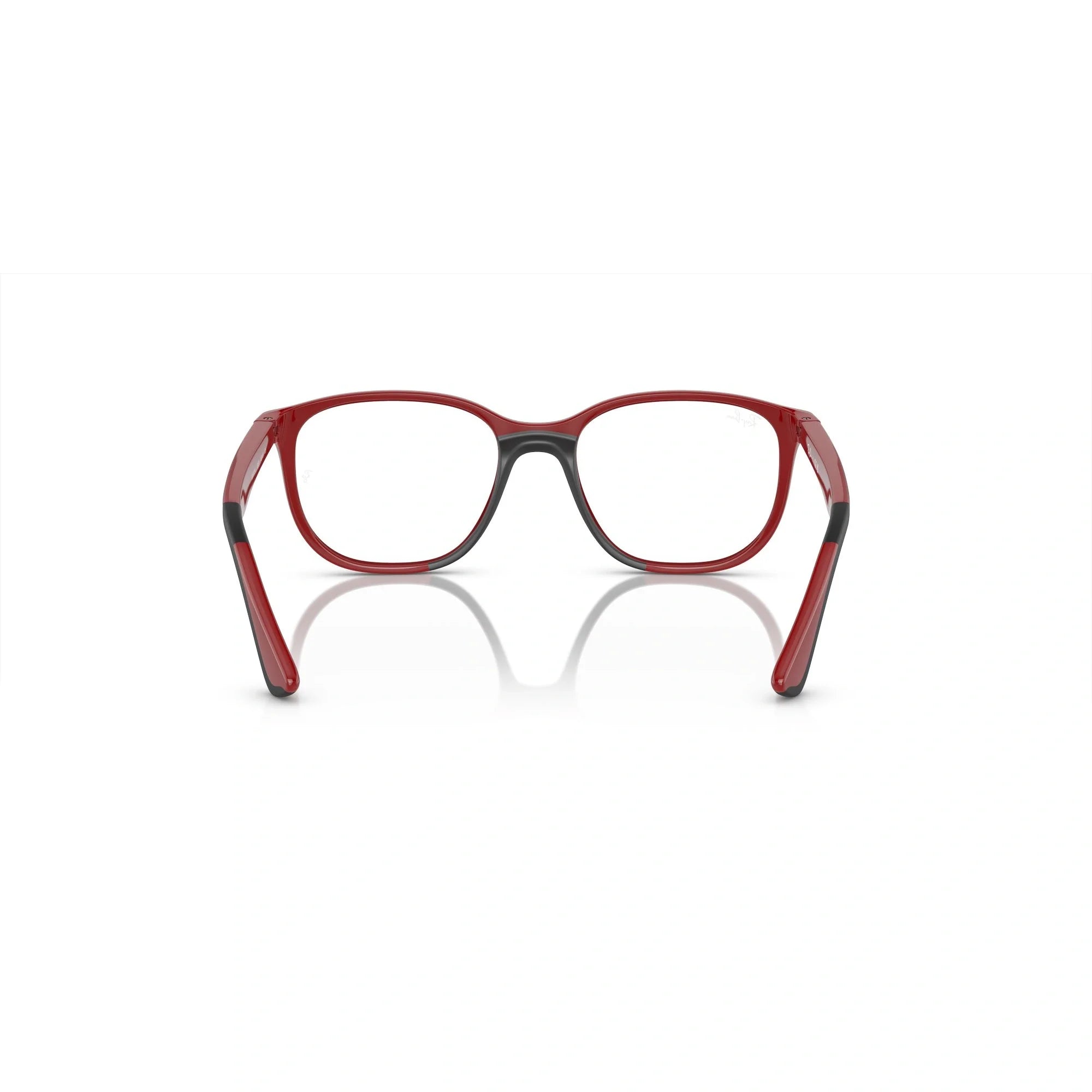 RAY-BAN JUNIOR RY 9078V - 3950 ROSSO SU NERO | OCCHIALE DA VISTA BAMBINO UNISEX | CALIBRO 48
