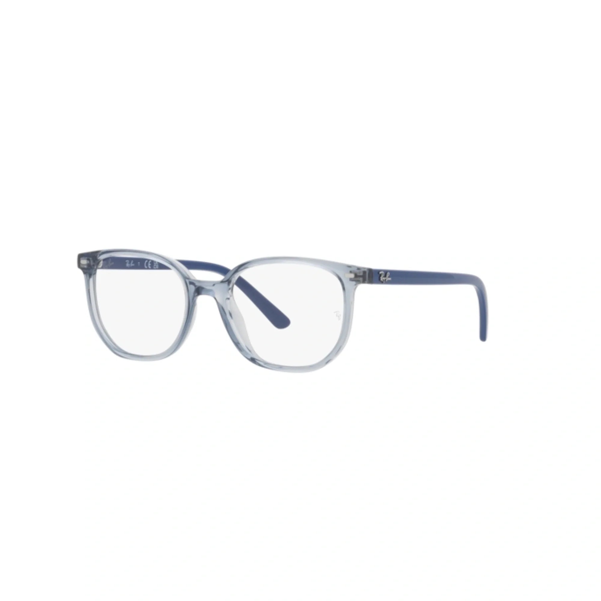 RAY-BAN JUNIOR RY 9097V ELLIOT JR 3897 BLU TRASPARENTE | OCCHIALE DA VISTA BAMBINO UNISEX | CALIBRO 46