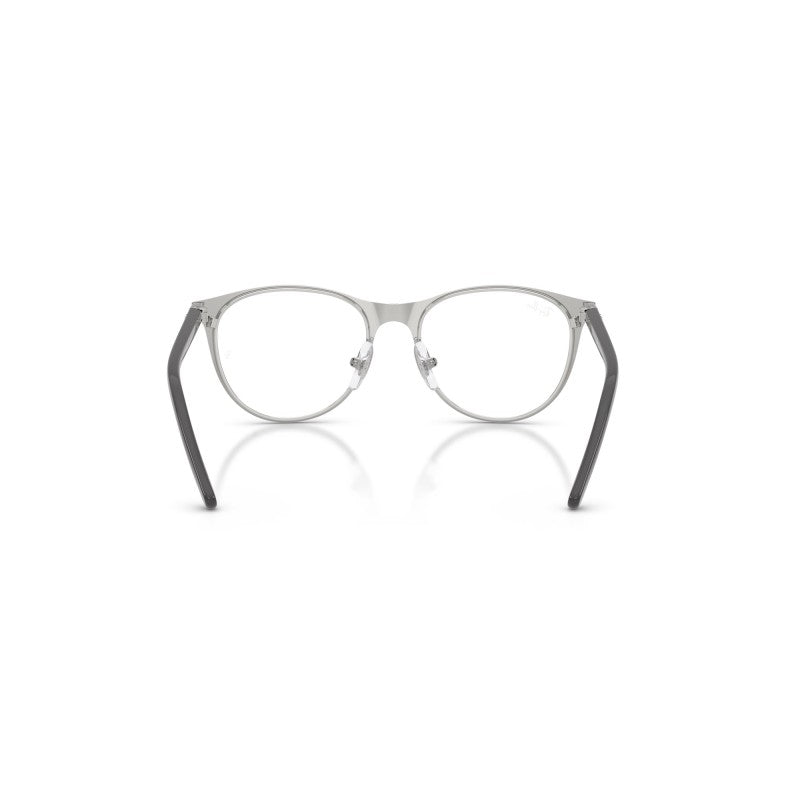 OCCHIALI DA VISTA BAMBINO UNISEX | RAY-BAN JUNIOR RY 9552V - 4064 NERO SU ARGENTO - CALIBRO 47