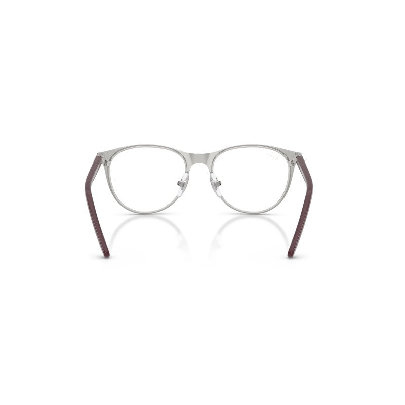 OCCHIALI DA VISTA BAMBINO UNISEX | RAY-BAN JUNIOR RY 9552V - 4098 VIOLA OPACO SU ARGENTO - CALIBRO 45