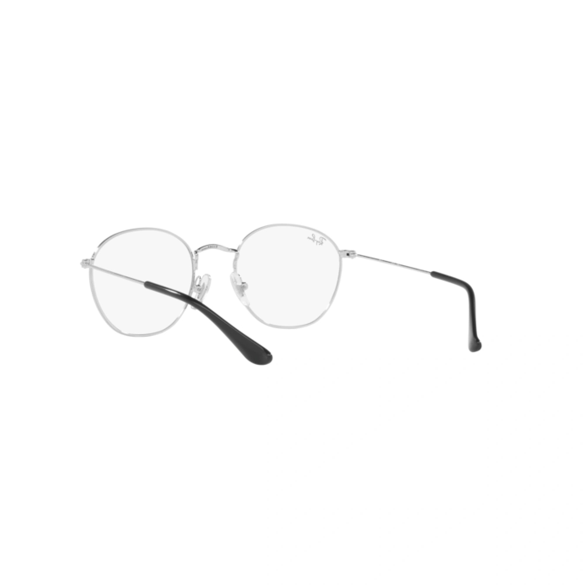 RAY-BAN JUNIOR RY 9572V ROB JR 4064 NERO SU ARGENTO | OCCHIALE DA VISTA BAMBINO UNISEX | CALIBRO 46