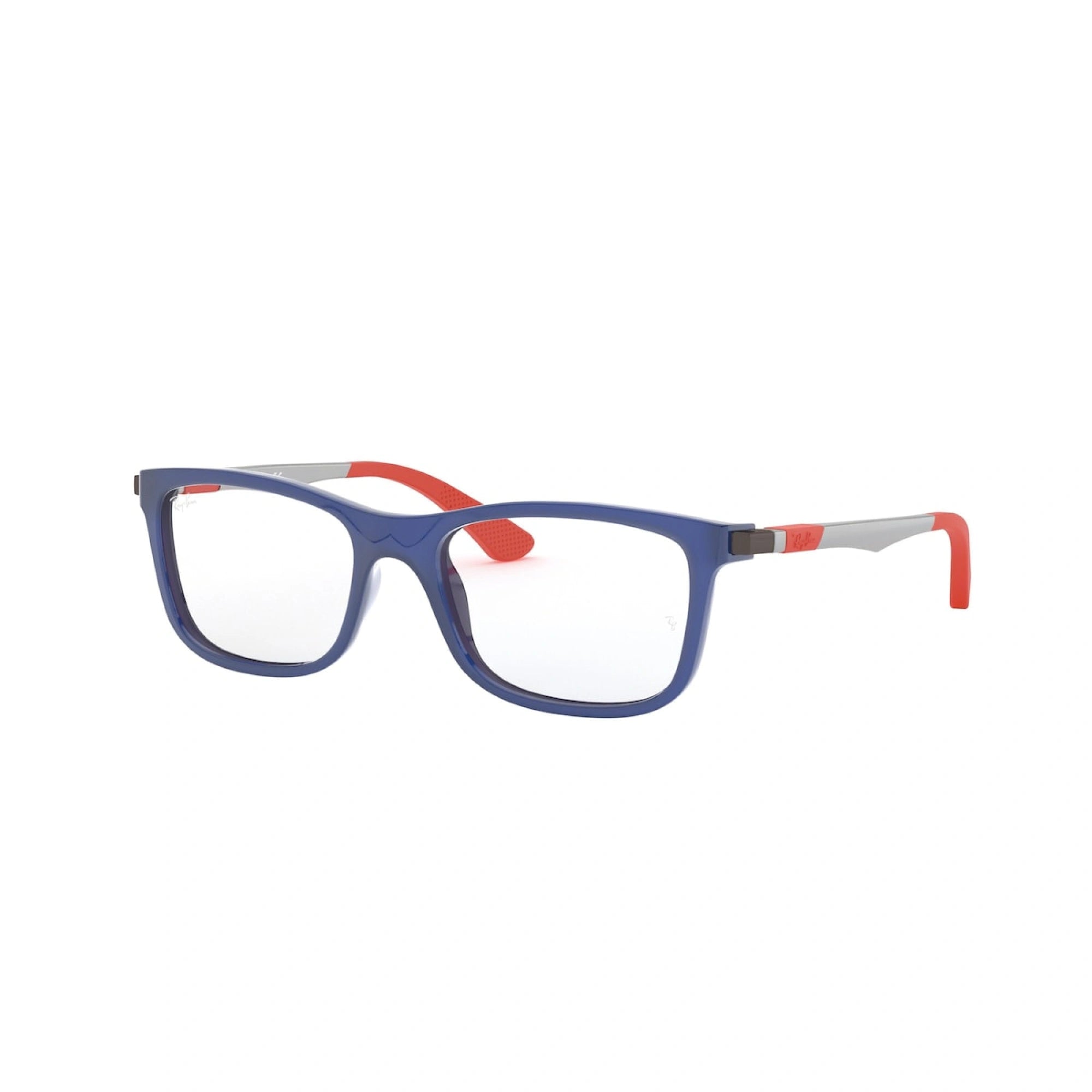 RAY-BAN JUNIOR RY 1549 - 3734 BLU TRASPARENTE | OCCHIALE DA VISTA BAMBINO UNISEX | CALIBRO 46