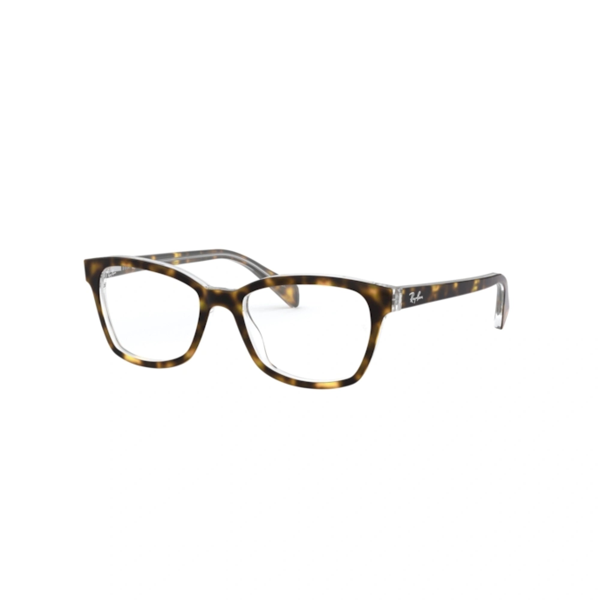 RAY-BAN JUNIOR RY 1591 - 3805 TOP HAVANA SU TRASPARENTE | OCCHIALE DA VISTA DONNA | CALIBRO 46