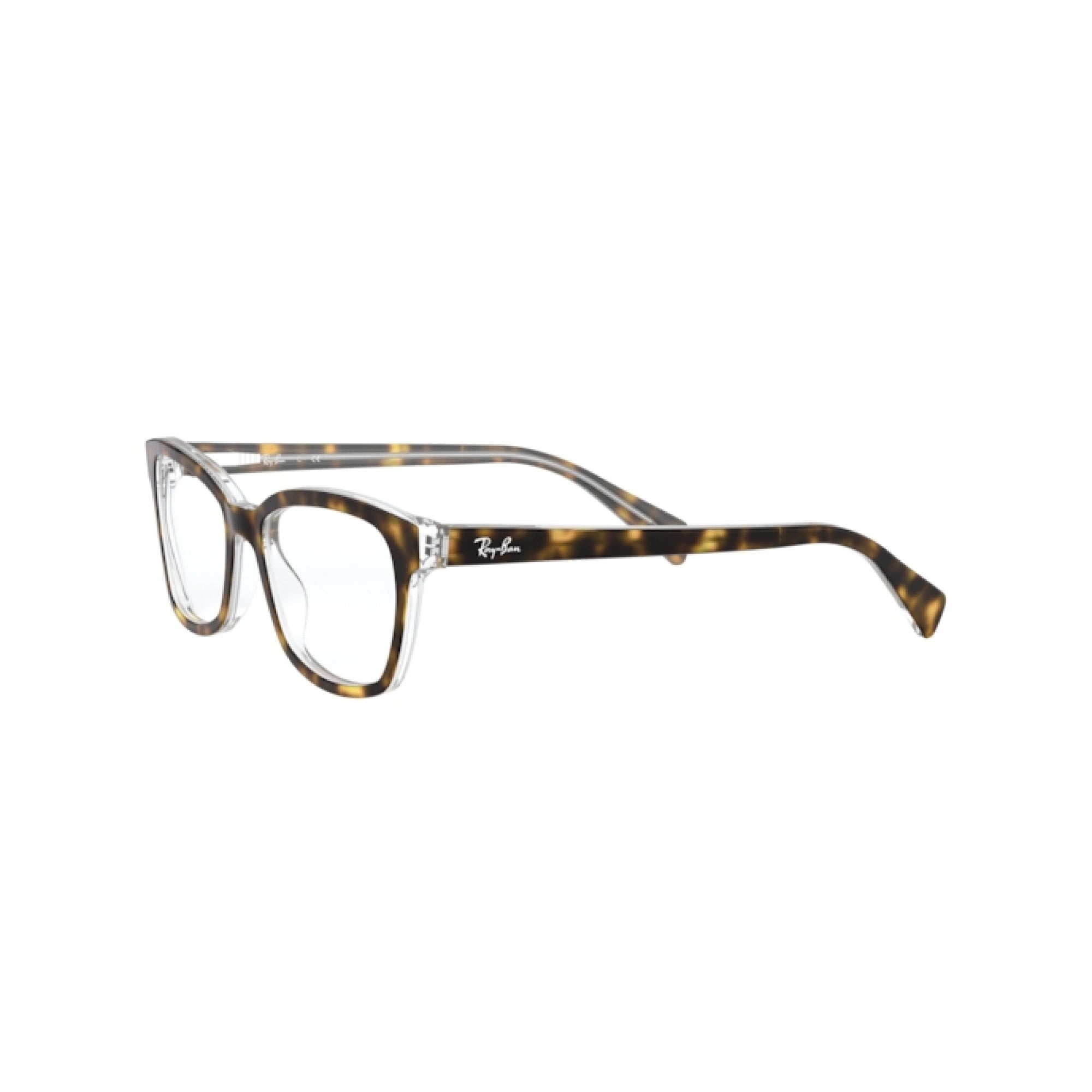 RAY-BAN JUNIOR RY 1591 - 3805 TOP HAVANA SU TRASPARENTE | OCCHIALE DA VISTA DONNA | CALIBRO 46
