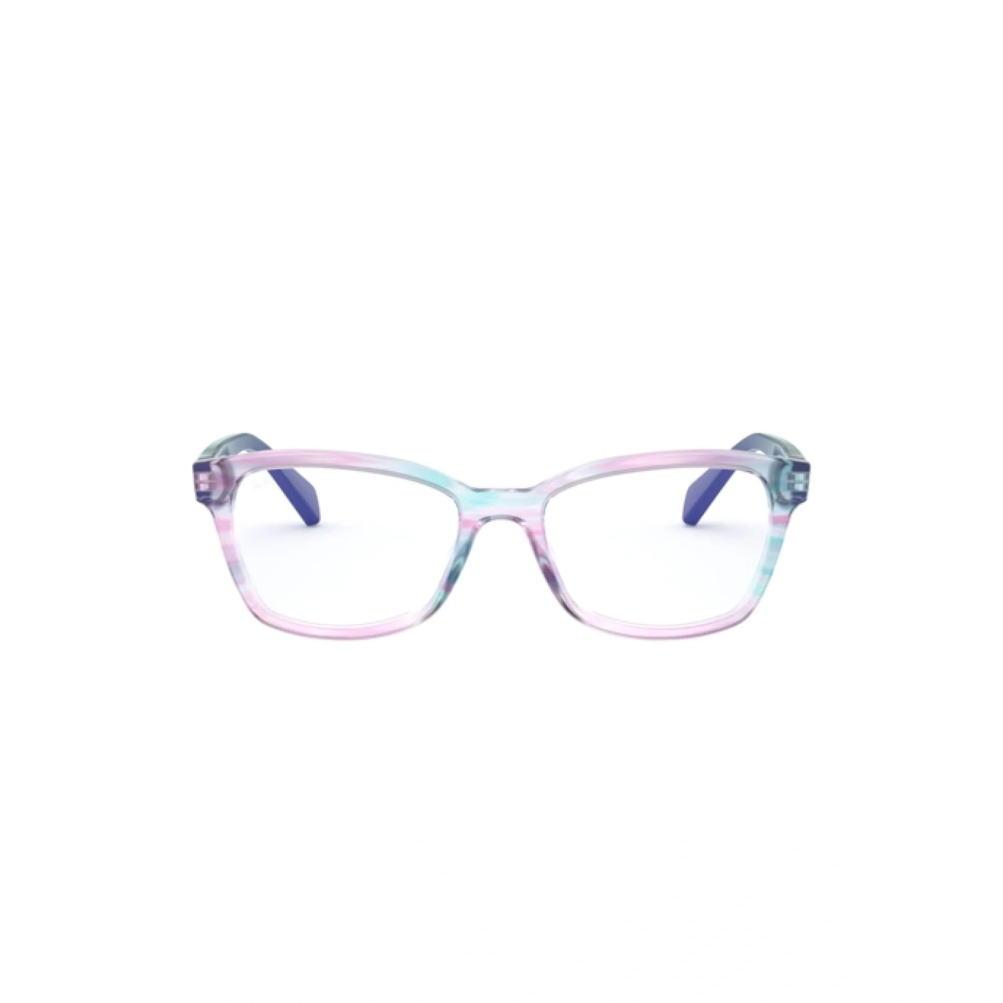 RAY-BAN JUNIOR RY 1591 - 3807 VIOLA SPOGLIATO MULTICOLORE | OCCHIALE DA VISTA DONNA | CALIBRO 48
